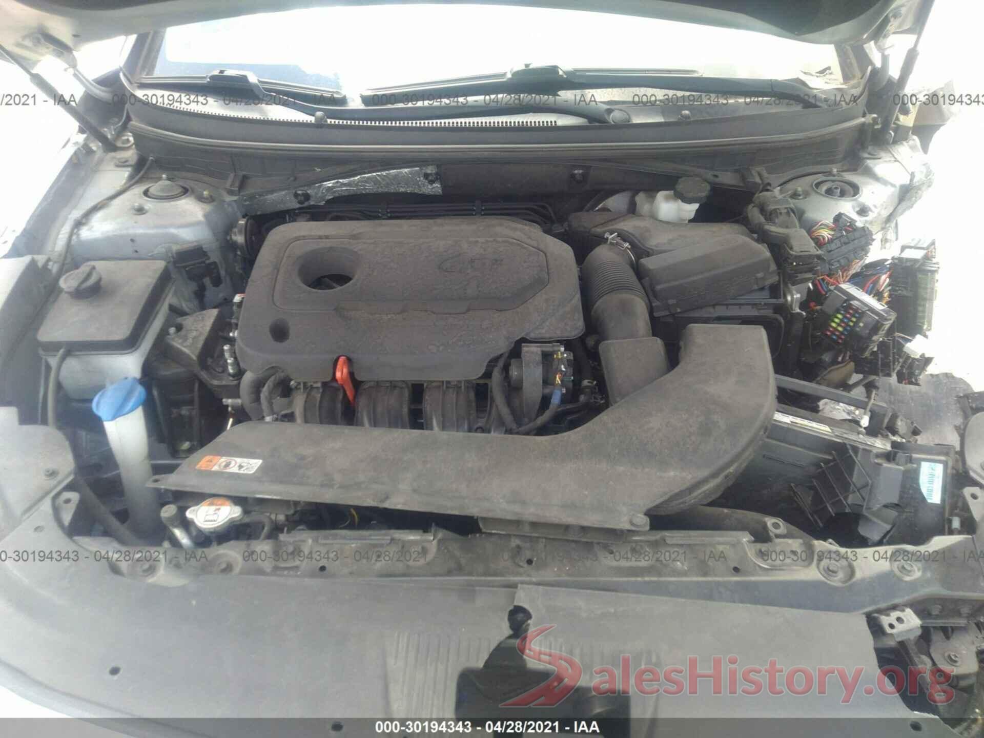 5NPE24AF0HH572727 2017 HYUNDAI SONATA