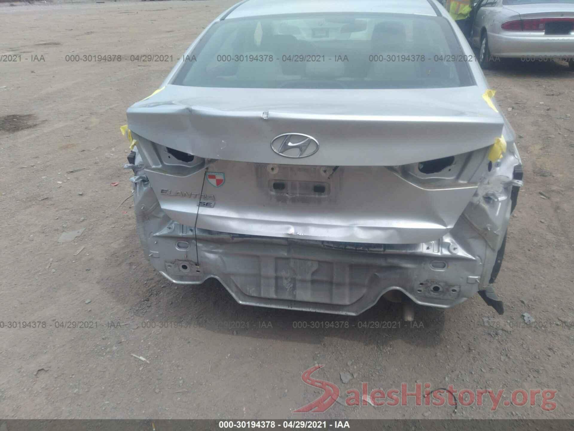 5NPD74LF4JH345444 2018 HYUNDAI ELANTRA