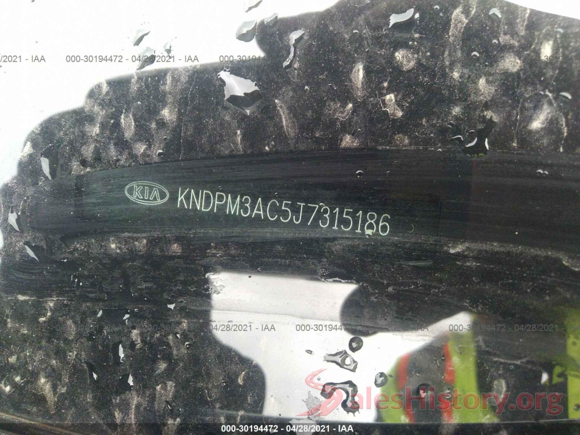 KNDPM3AC5J7315186 2018 KIA SPORTAGE