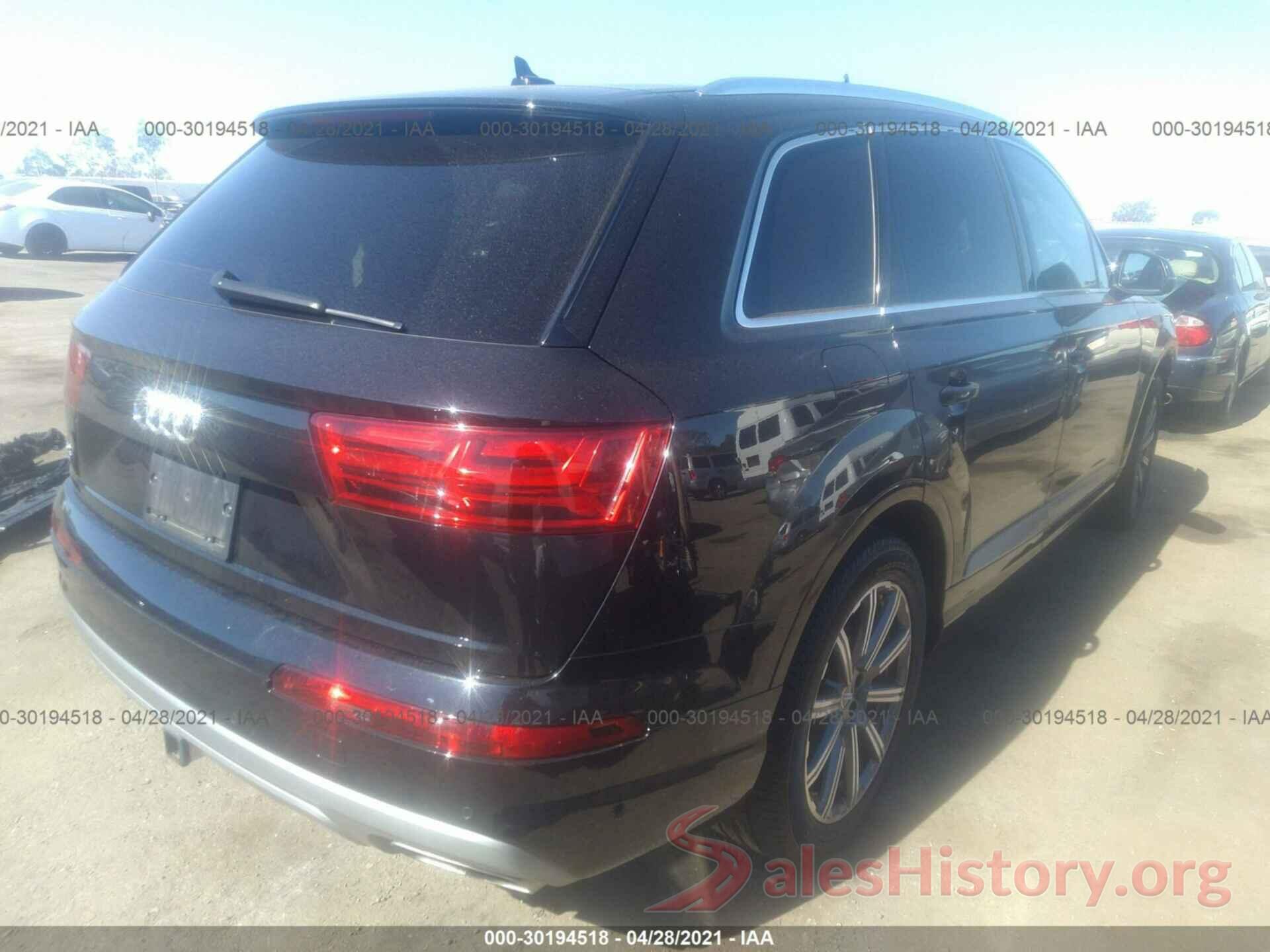 WA1LAAF73KD020091 2019 AUDI Q7