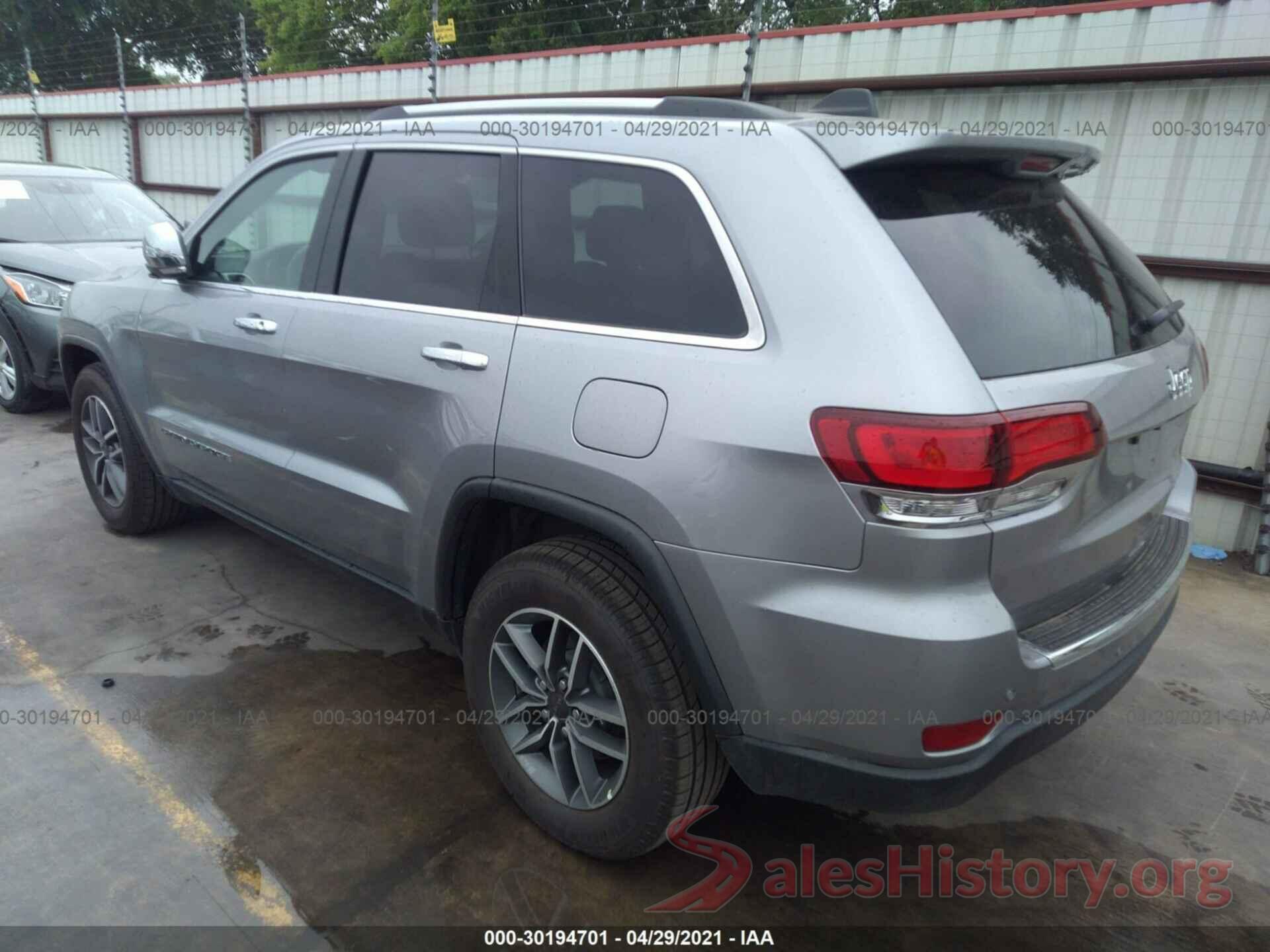 1C4RJEBG7MC629643 2021 JEEP GRAND CHEROKEE