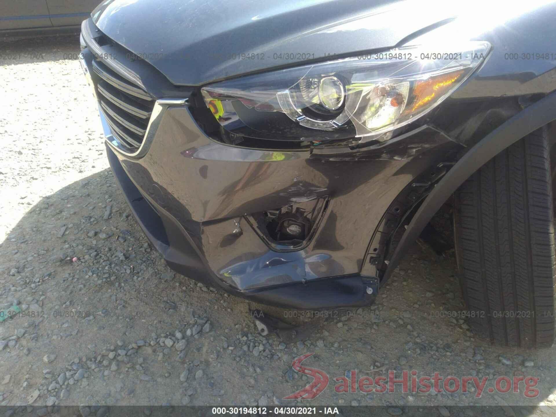 JM3KE4DYXG0708727 2016 MAZDA CX-5