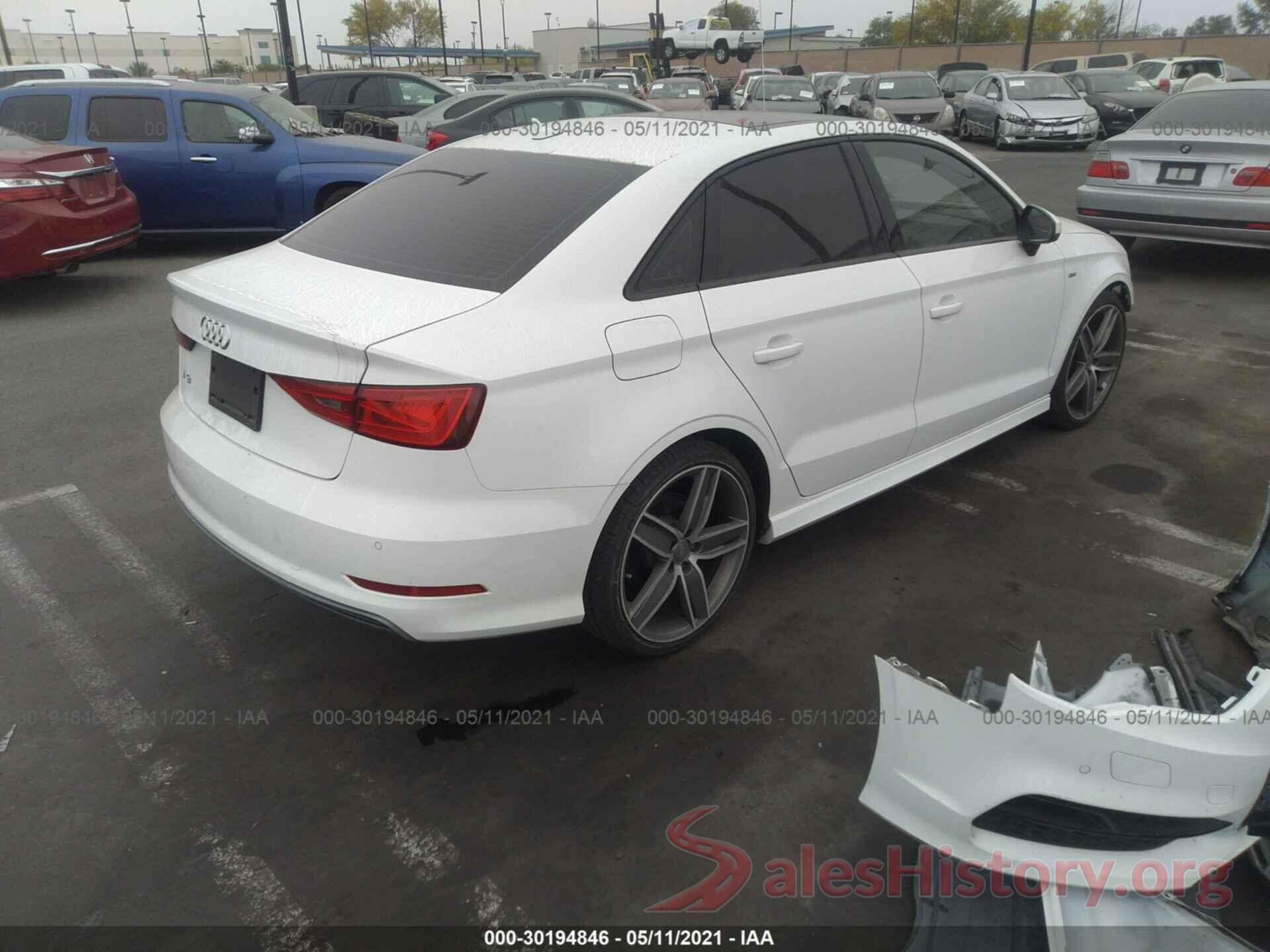 WAUA7GFF7G1070097 2016 AUDI A3