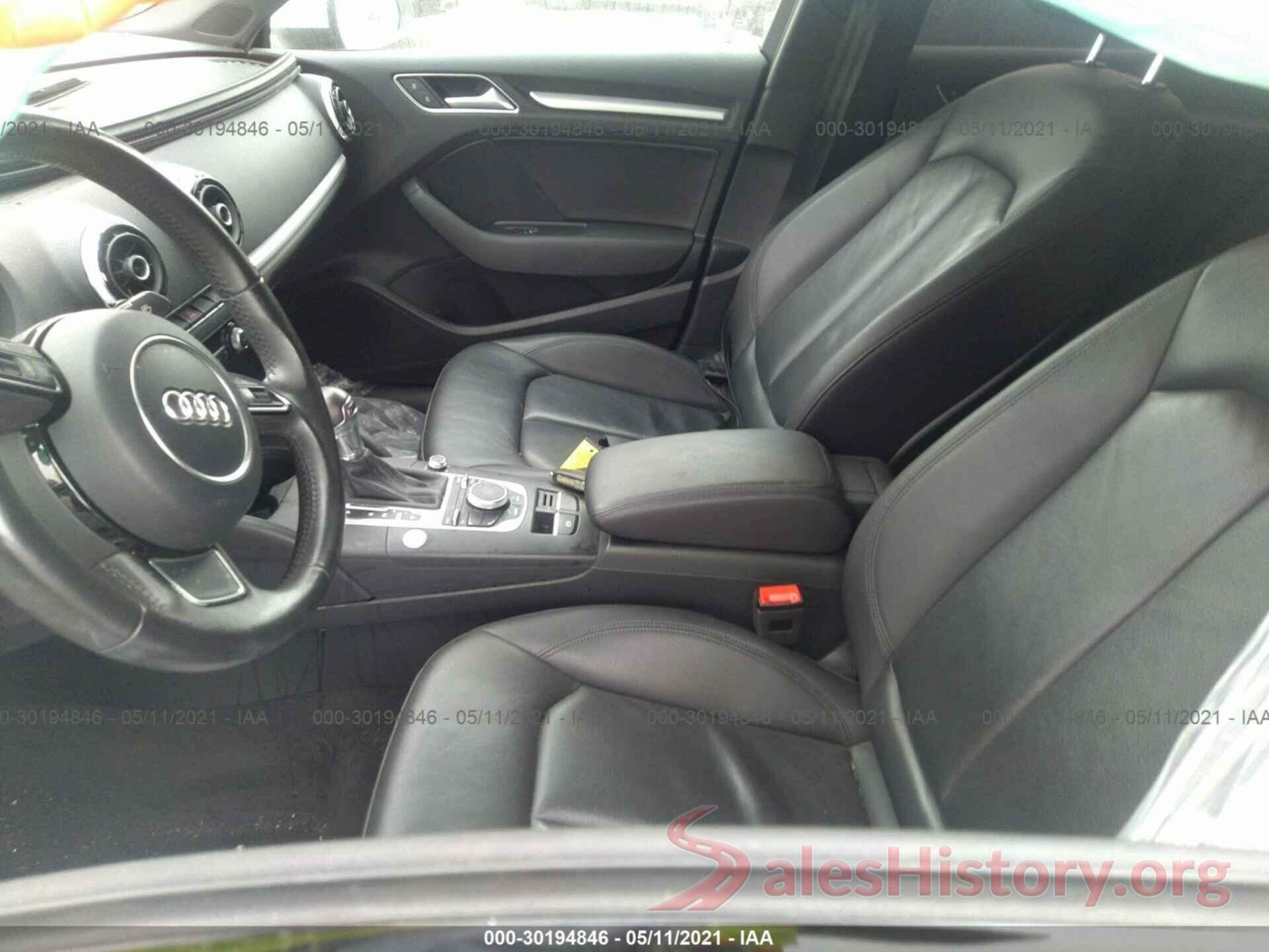 WAUA7GFF7G1070097 2016 AUDI A3