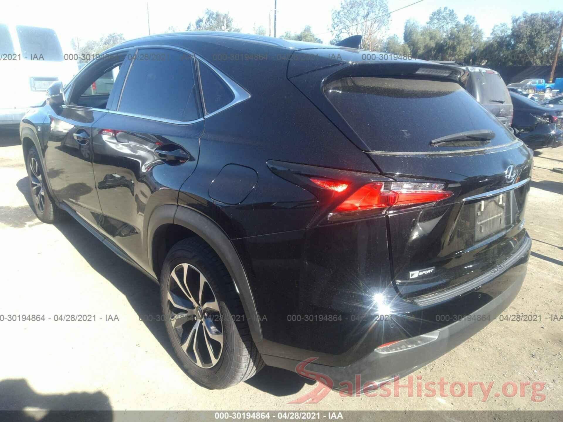 JTJYARBZ6H2052049 2017 LEXUS NX