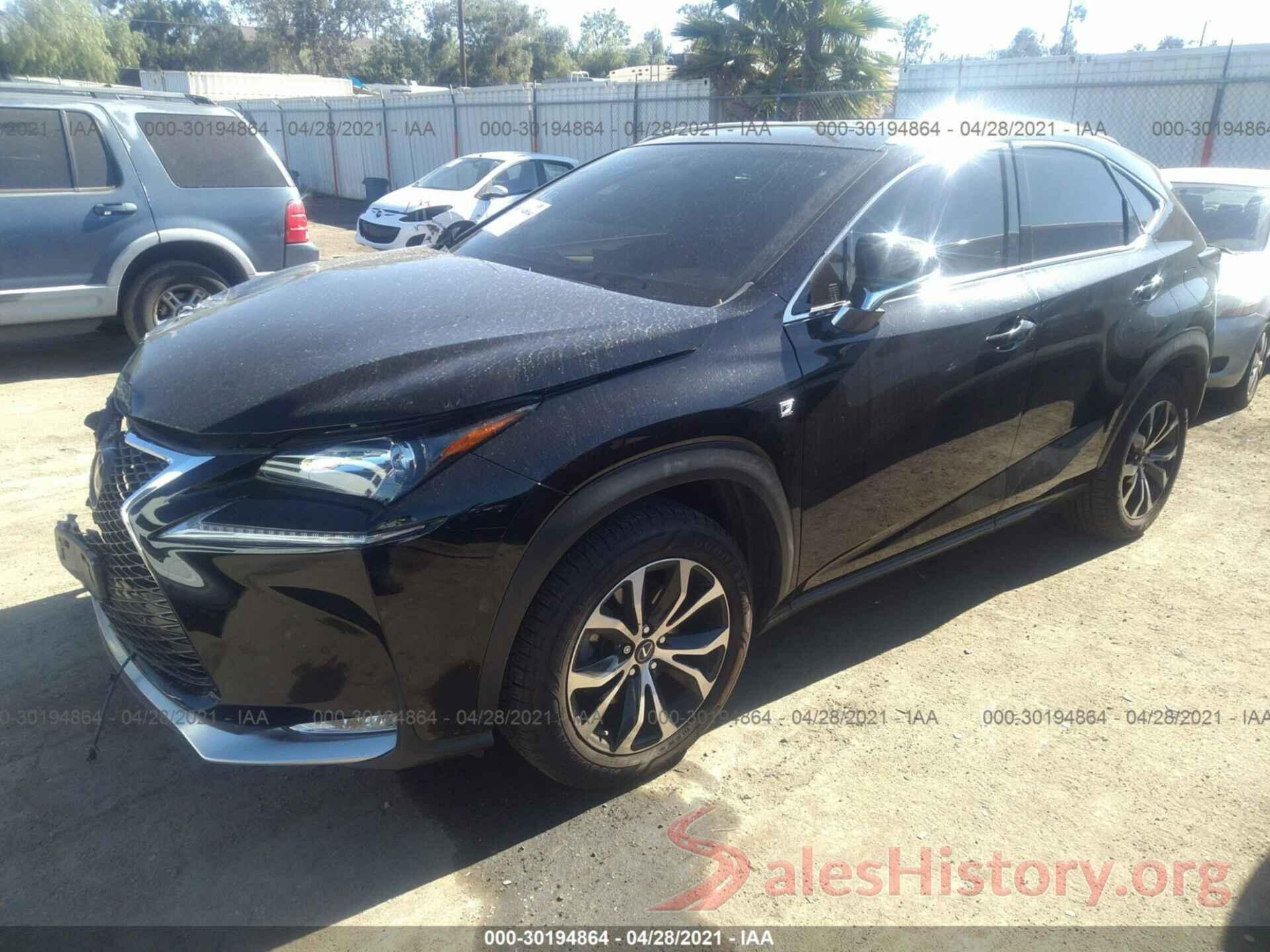 JTJYARBZ6H2052049 2017 LEXUS NX