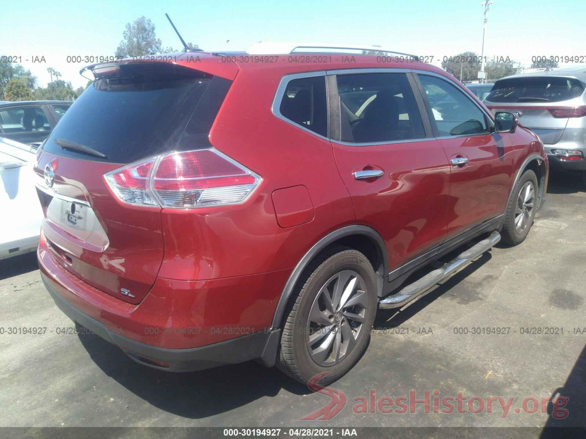 5N1AT2MT0GC746321 2016 NISSAN ROGUE