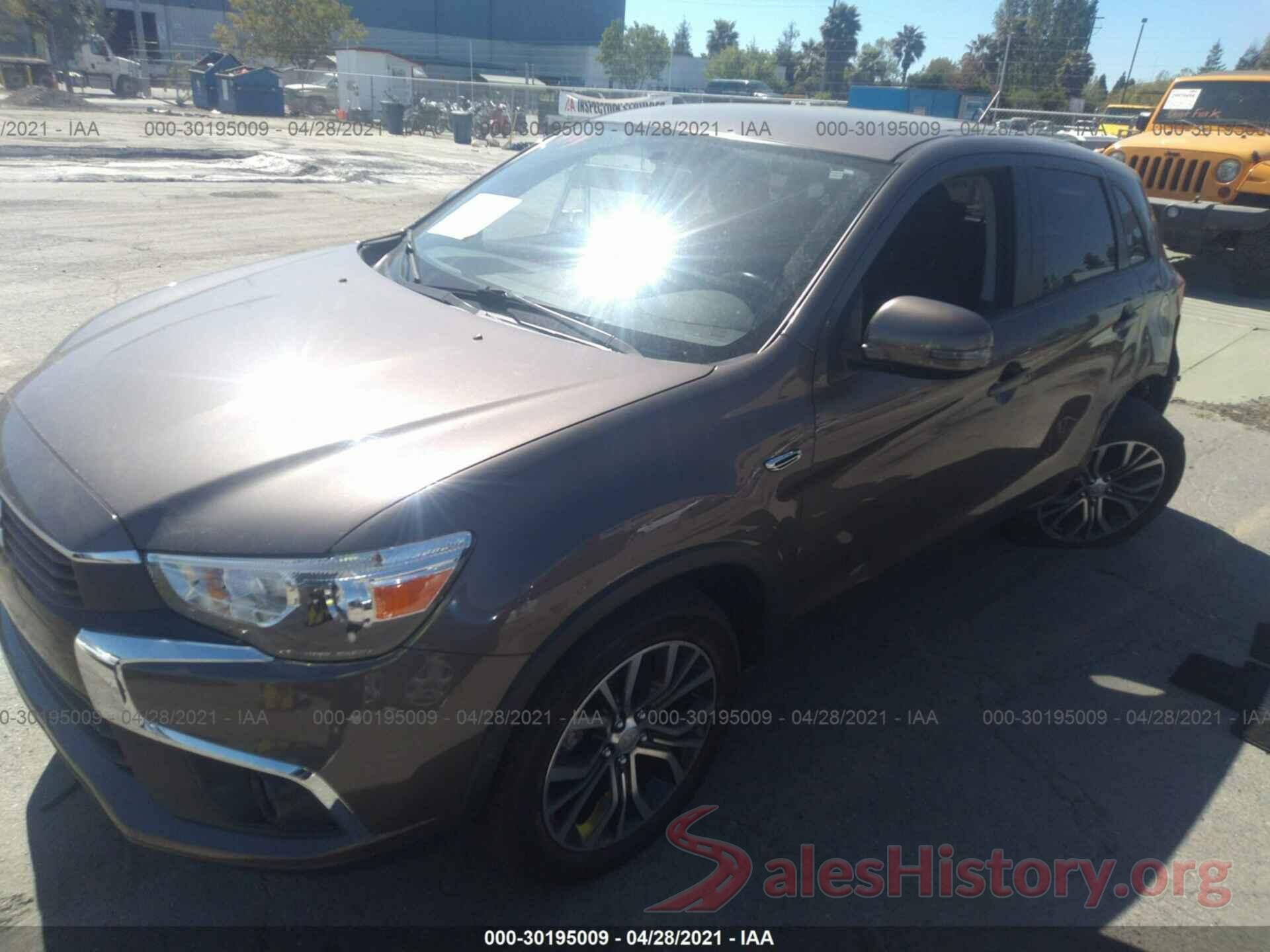 JA4AP3AW3GZ048435 2016 MITSUBISHI OUTLANDER SPORT