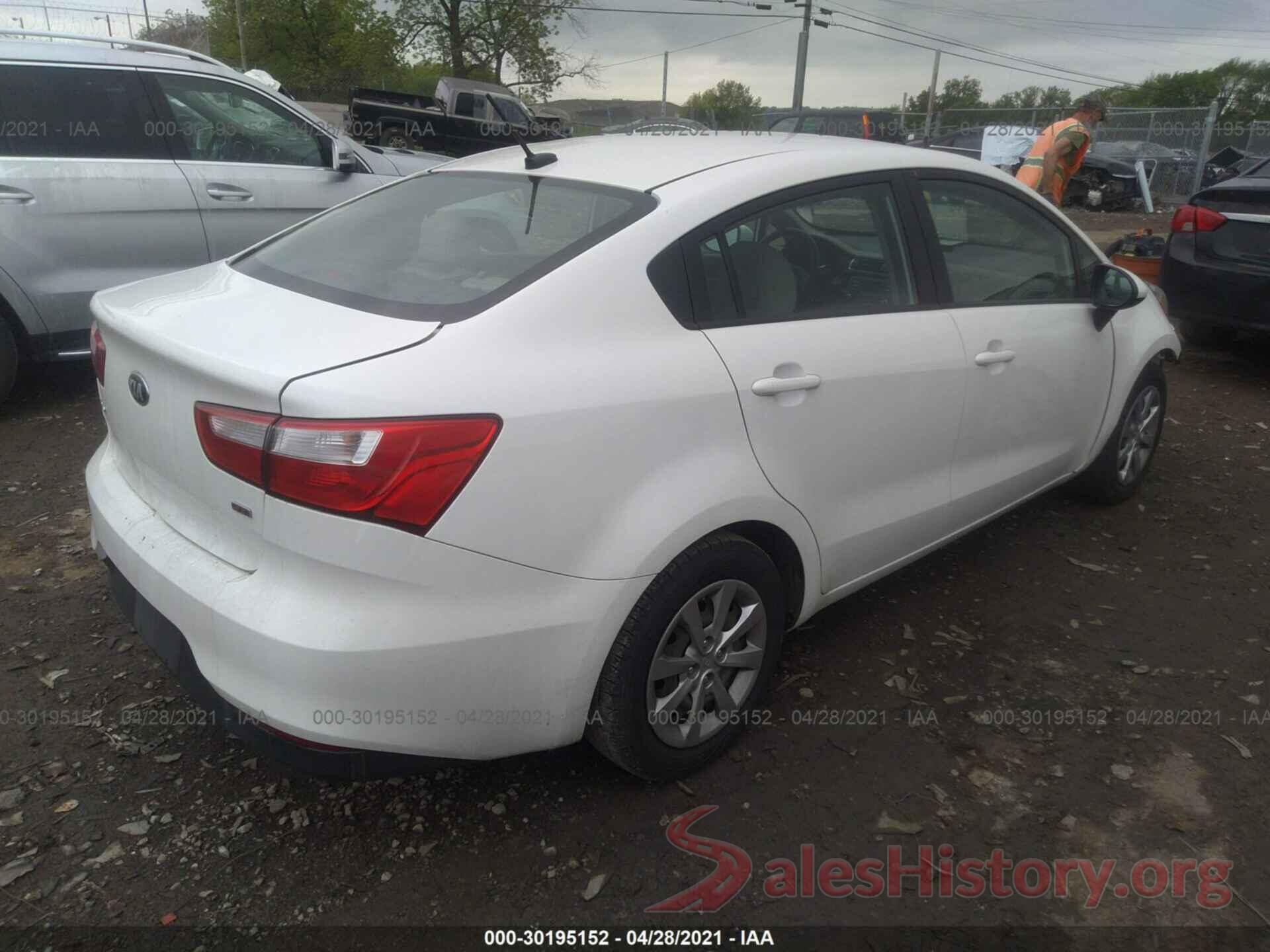 KNADM4A35G6542088 2016 KIA RIO