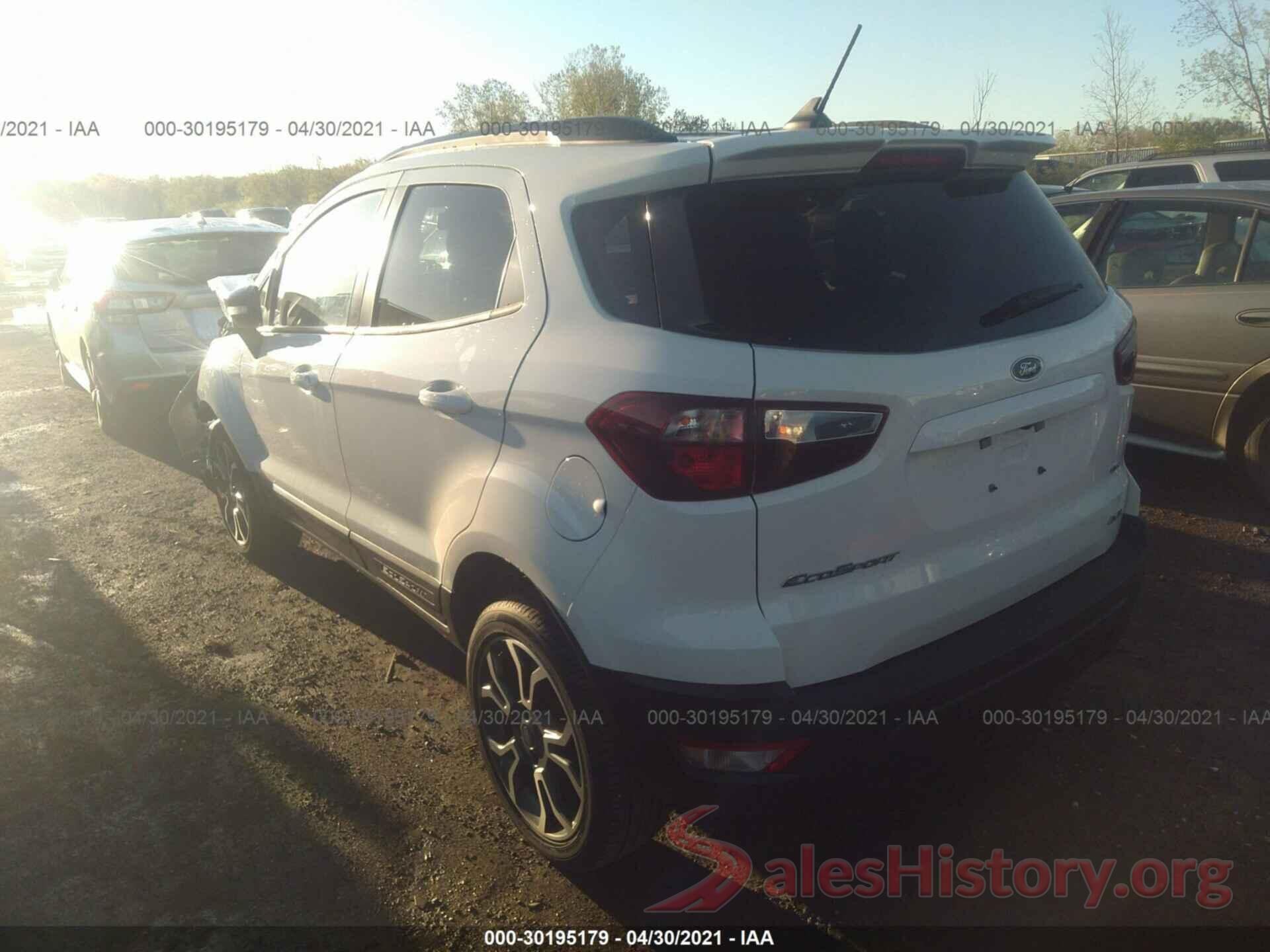 MAJ6S3JL6KC254527 2019 FORD ECOSPORT