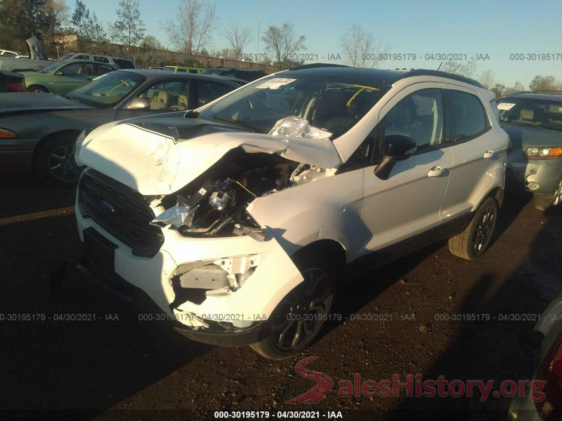 MAJ6S3JL6KC254527 2019 FORD ECOSPORT