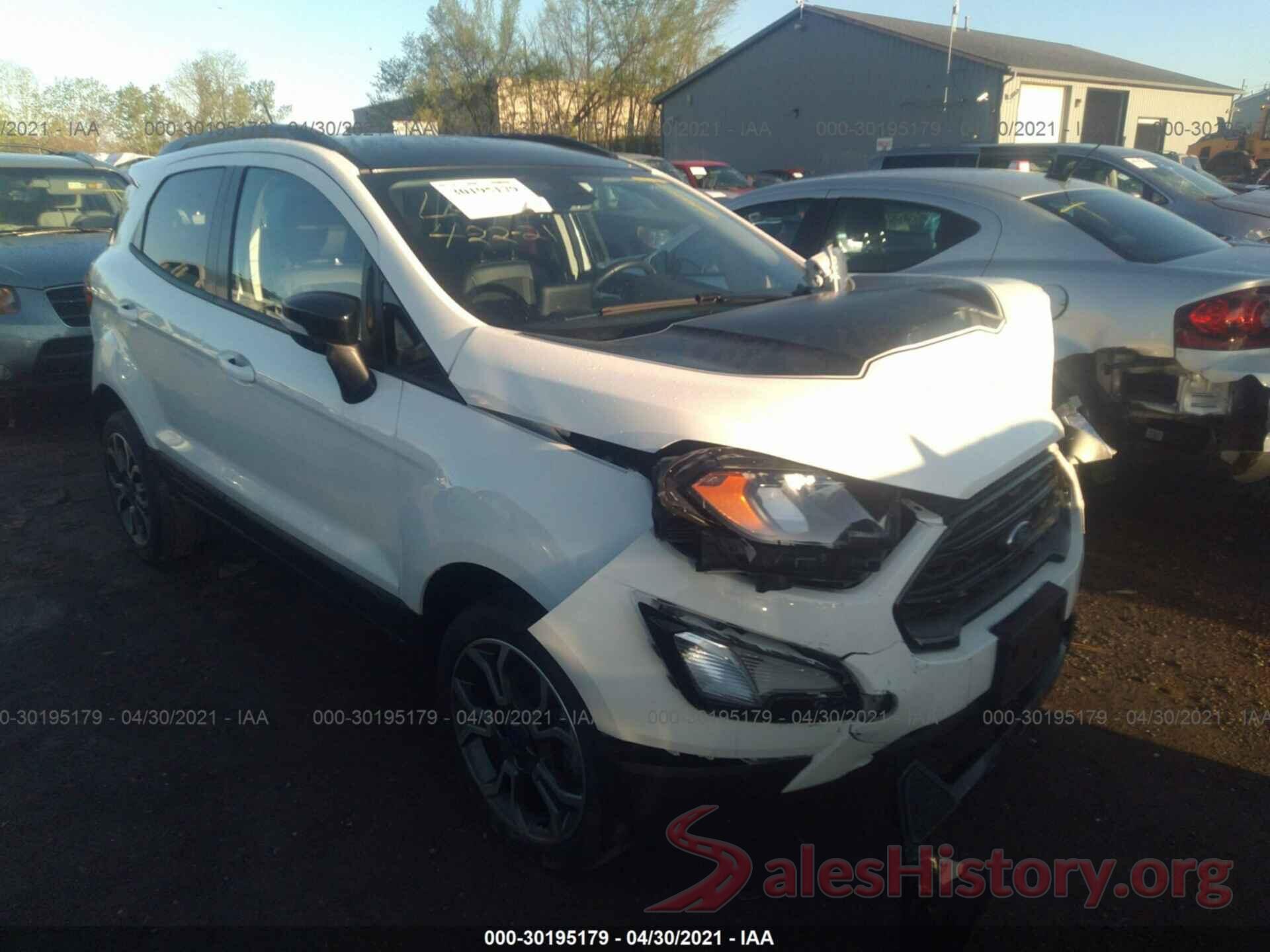 MAJ6S3JL6KC254527 2019 FORD ECOSPORT