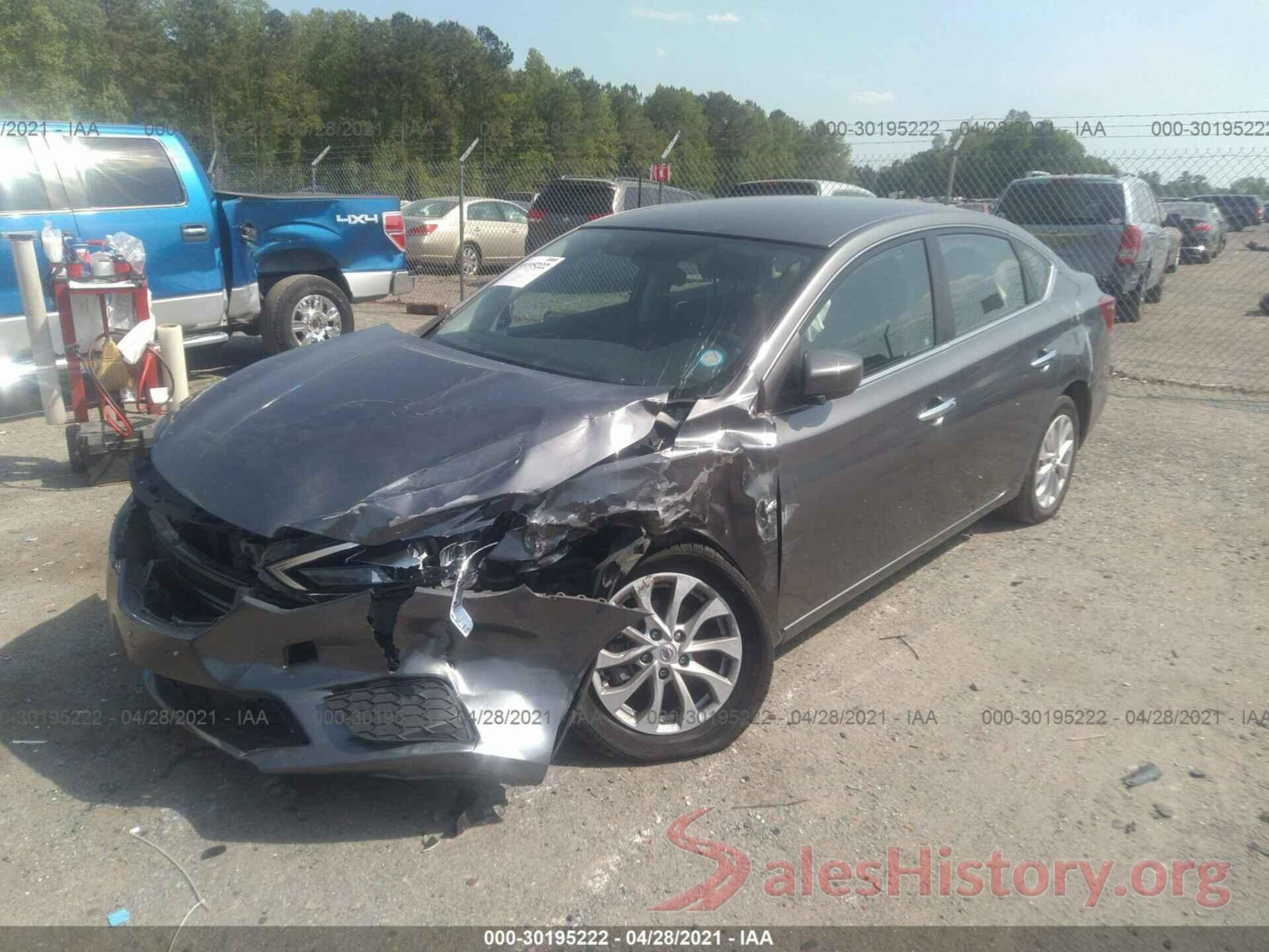 3N1AB7AP2KL610588 2019 NISSAN SENTRA