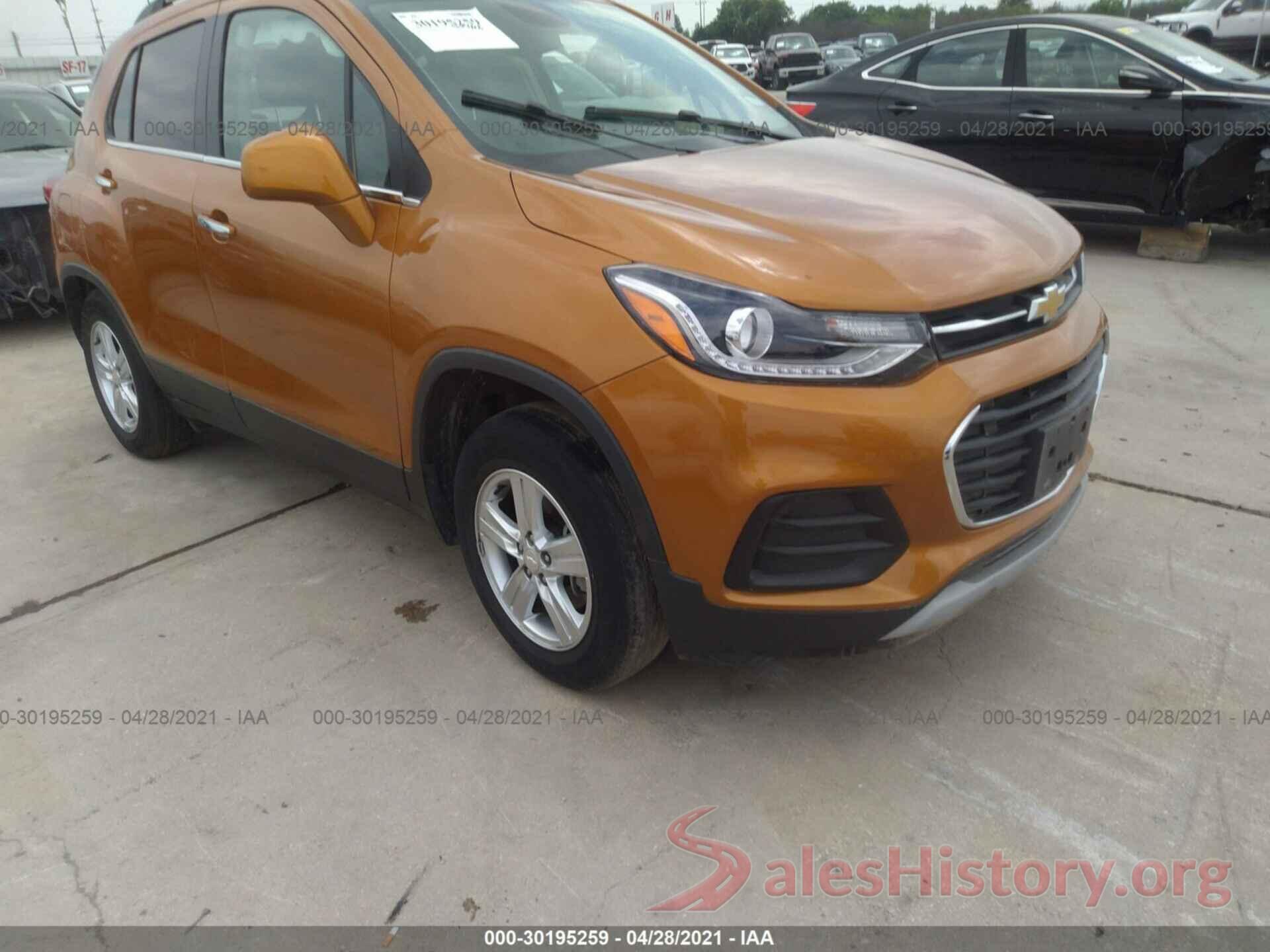 3GNCJLSB6HL140067 2017 CHEVROLET TRAX