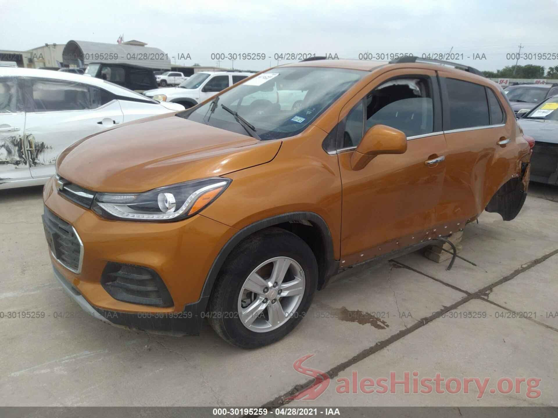 3GNCJLSB6HL140067 2017 CHEVROLET TRAX