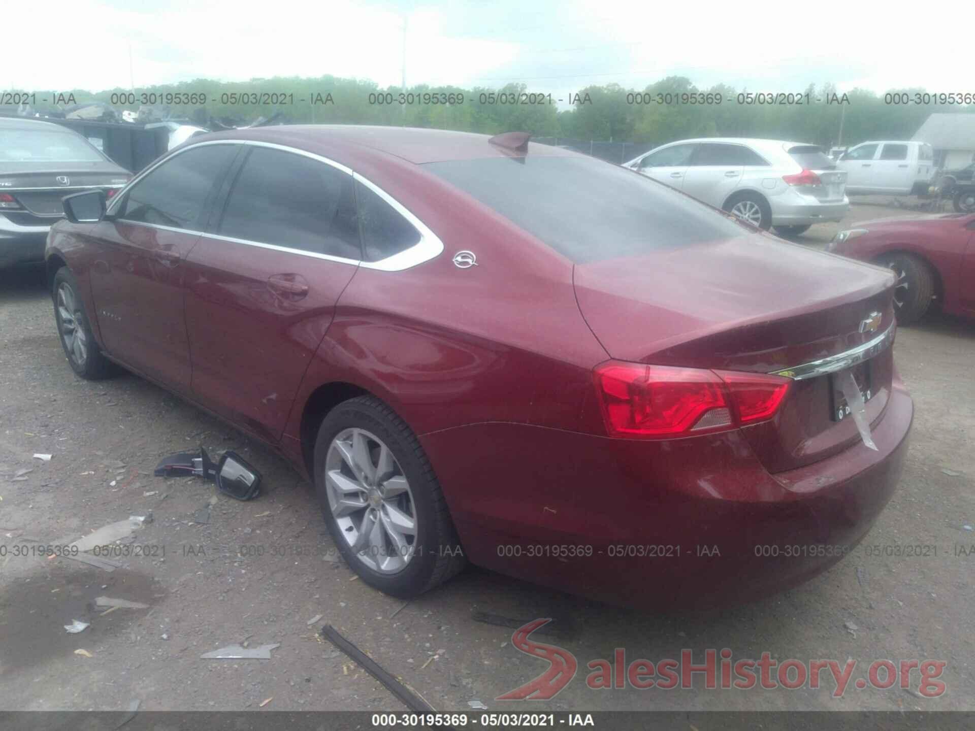 1G1105SAXHU175845 2017 CHEVROLET IMPALA