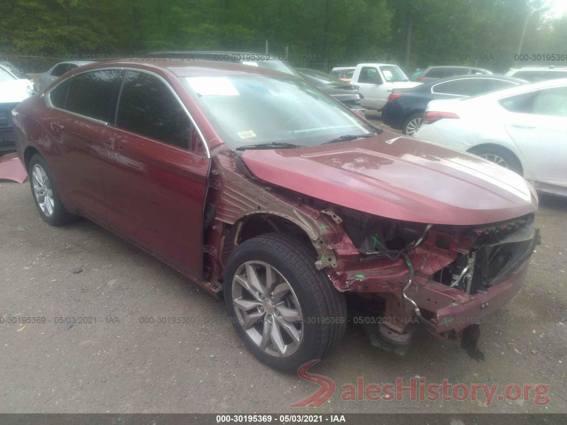 1G1105SAXHU175845 2017 CHEVROLET IMPALA