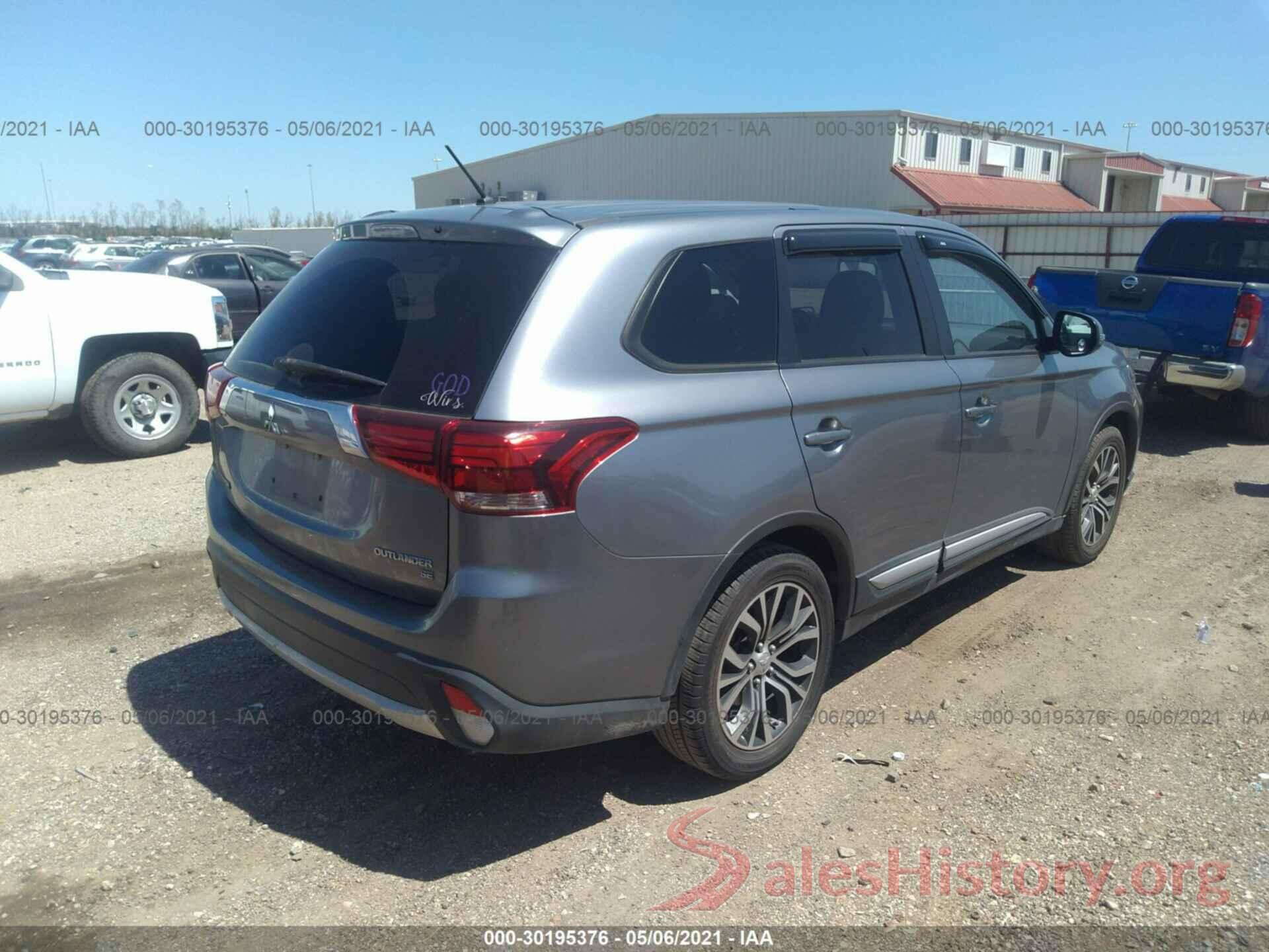 JA4AD3A38GZ003702 2016 MITSUBISHI OUTLANDER