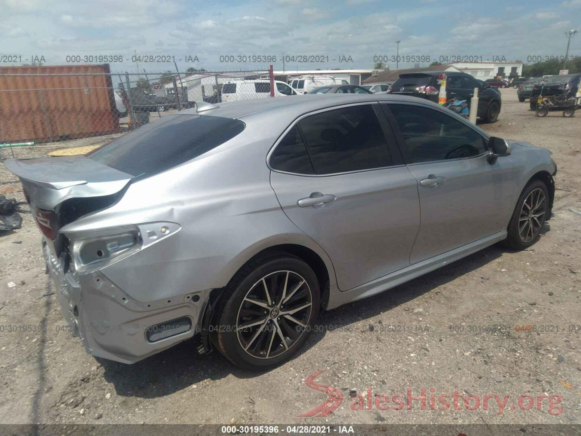 4T1G11AK1MU549511 2021 TOYOTA CAMRY