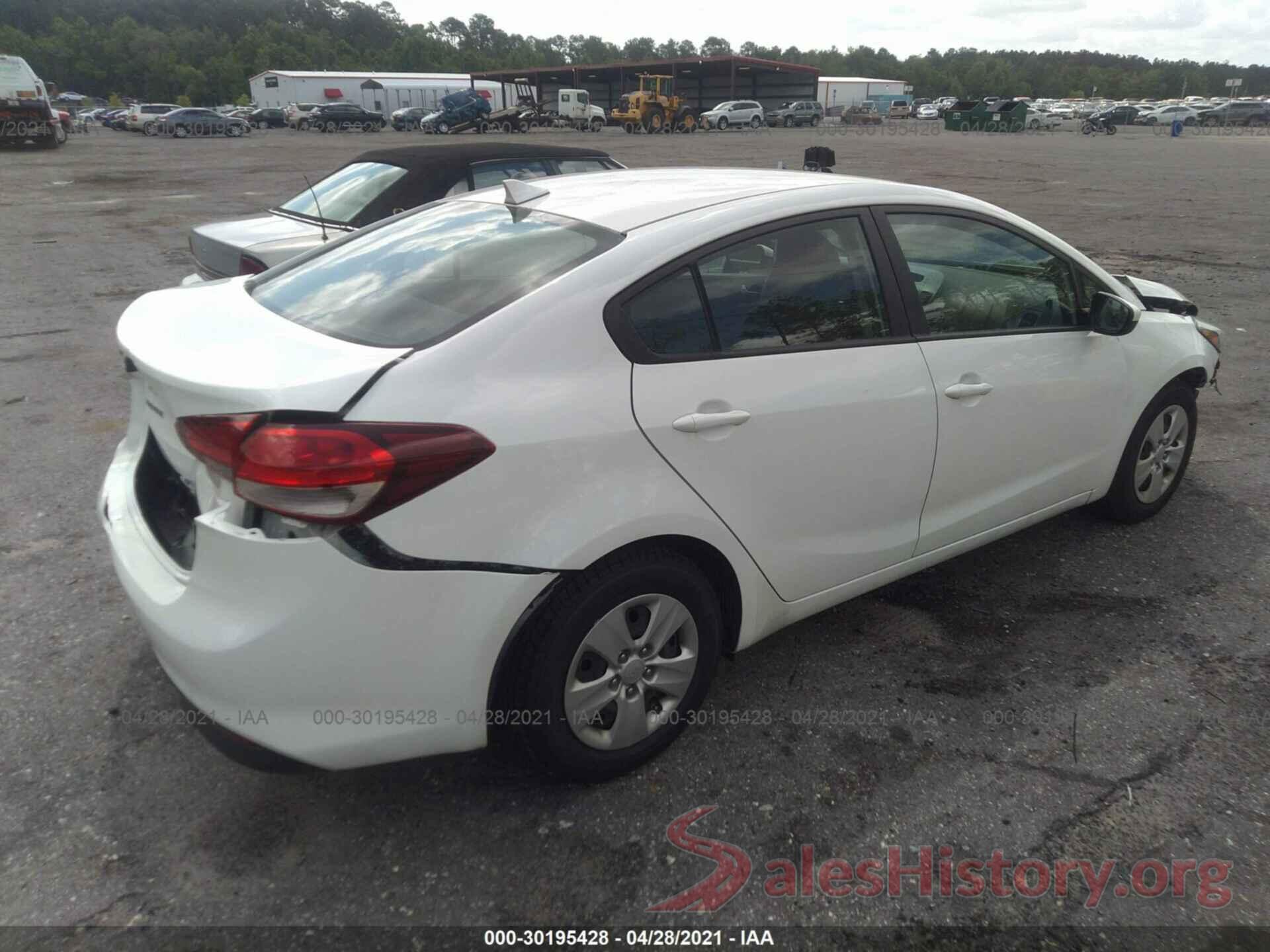 3KPFK4A73JE175763 2018 KIA FORTE