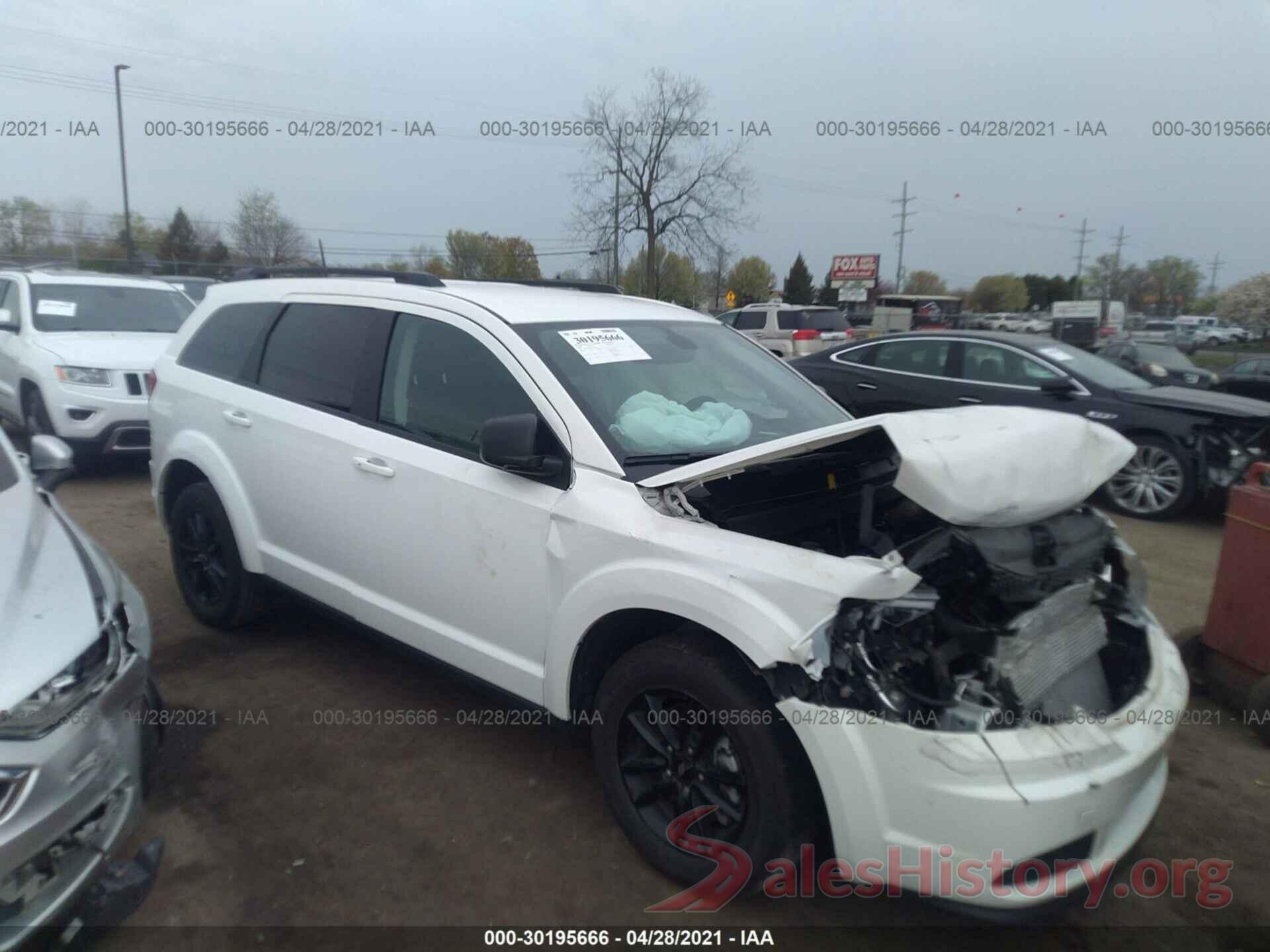 3C4PDCAB8LT274414 2020 DODGE JOURNEY