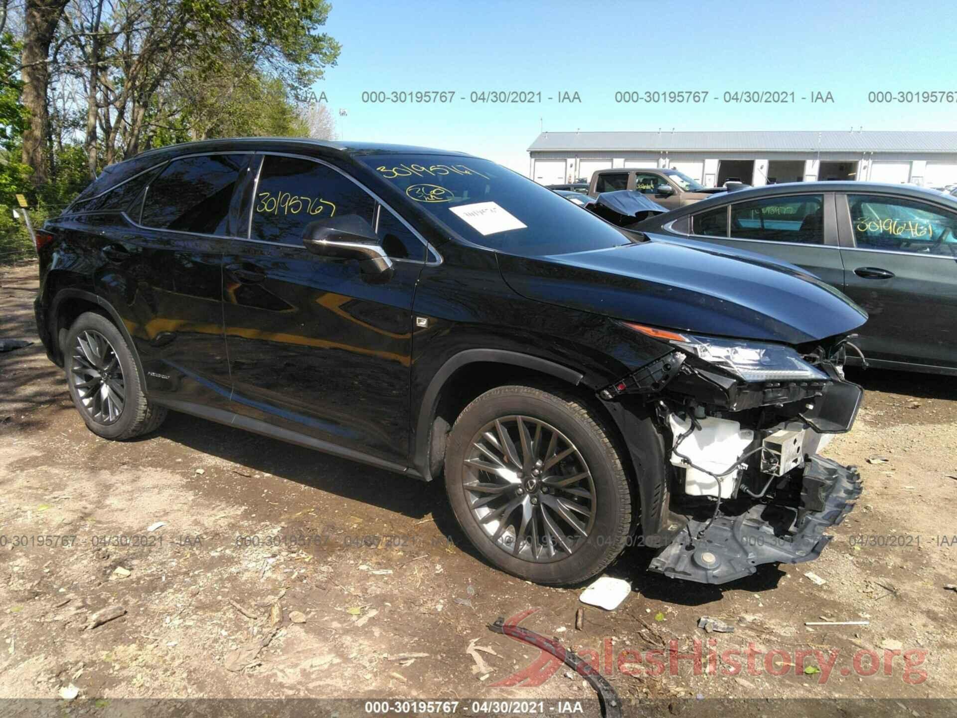 2T2BGMCA9HC013987 2017 LEXUS RX