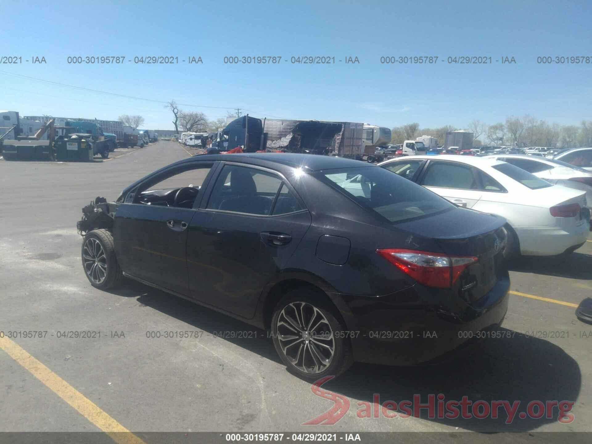 2T1BURHE4GC674122 2016 TOYOTA COROLLA