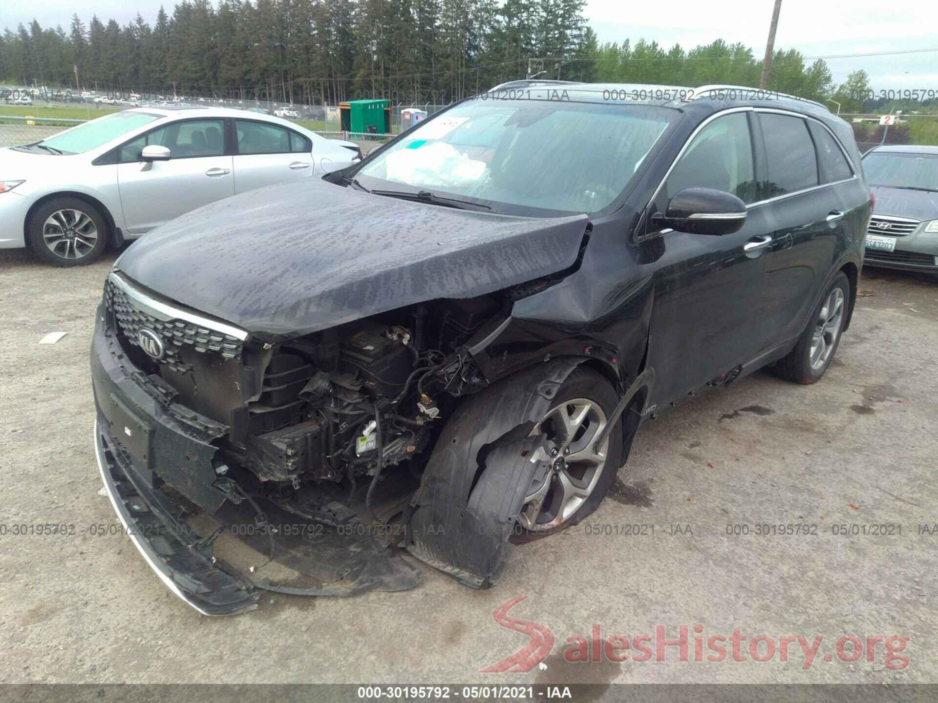 5XYPKDA51KG540819 2019 KIA SORENTO