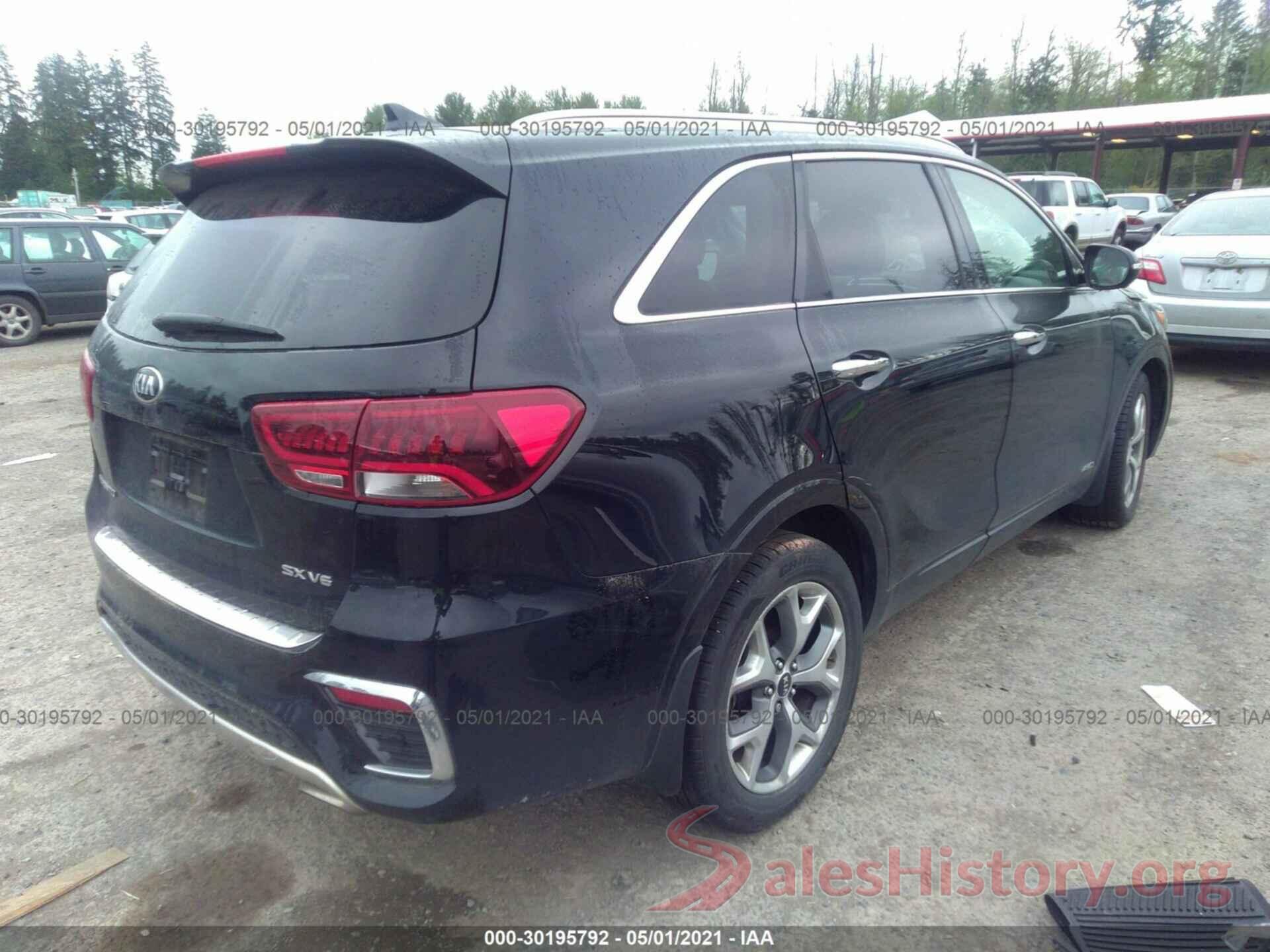 5XYPKDA51KG540819 2019 KIA SORENTO