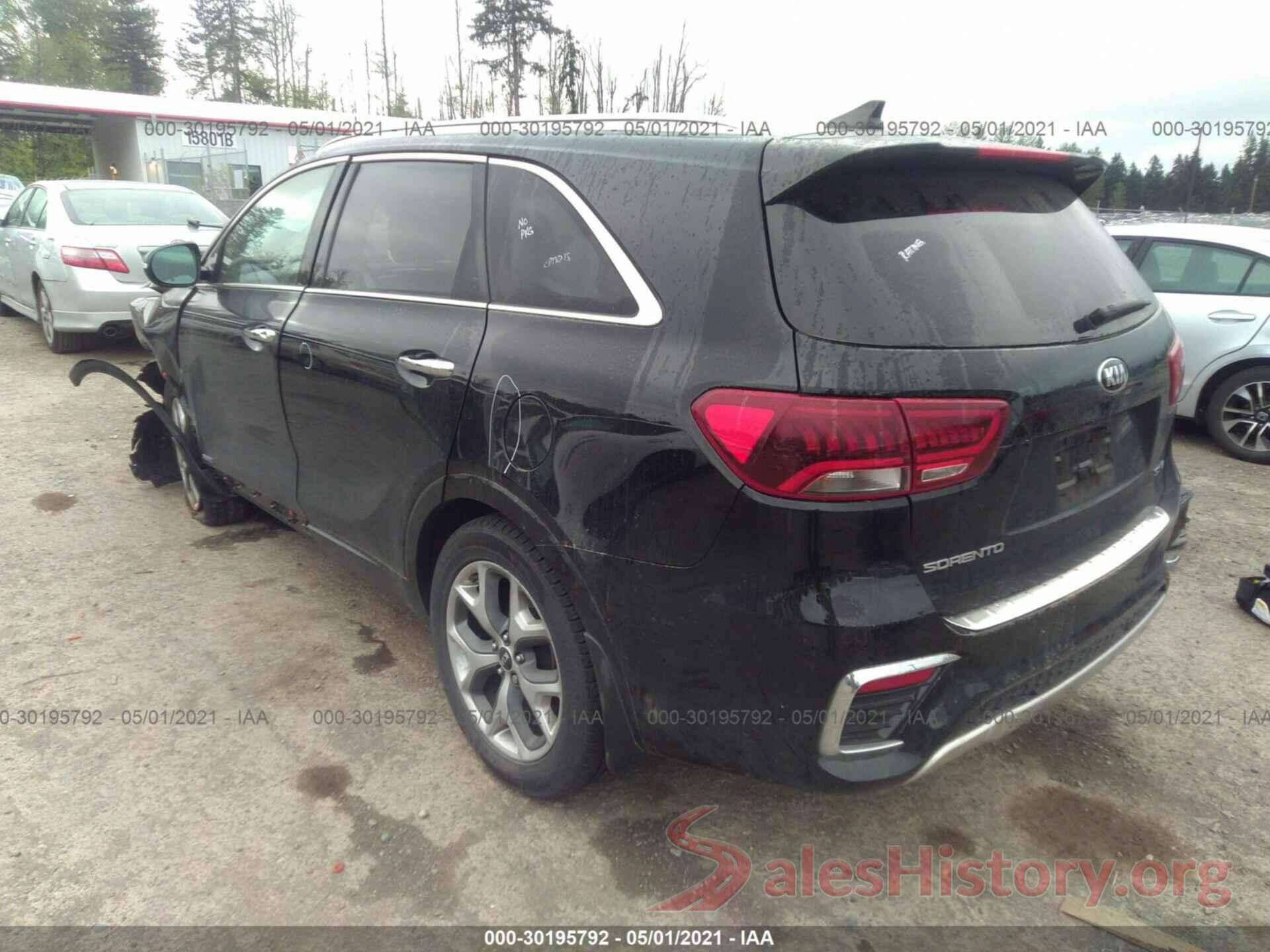 5XYPKDA51KG540819 2019 KIA SORENTO