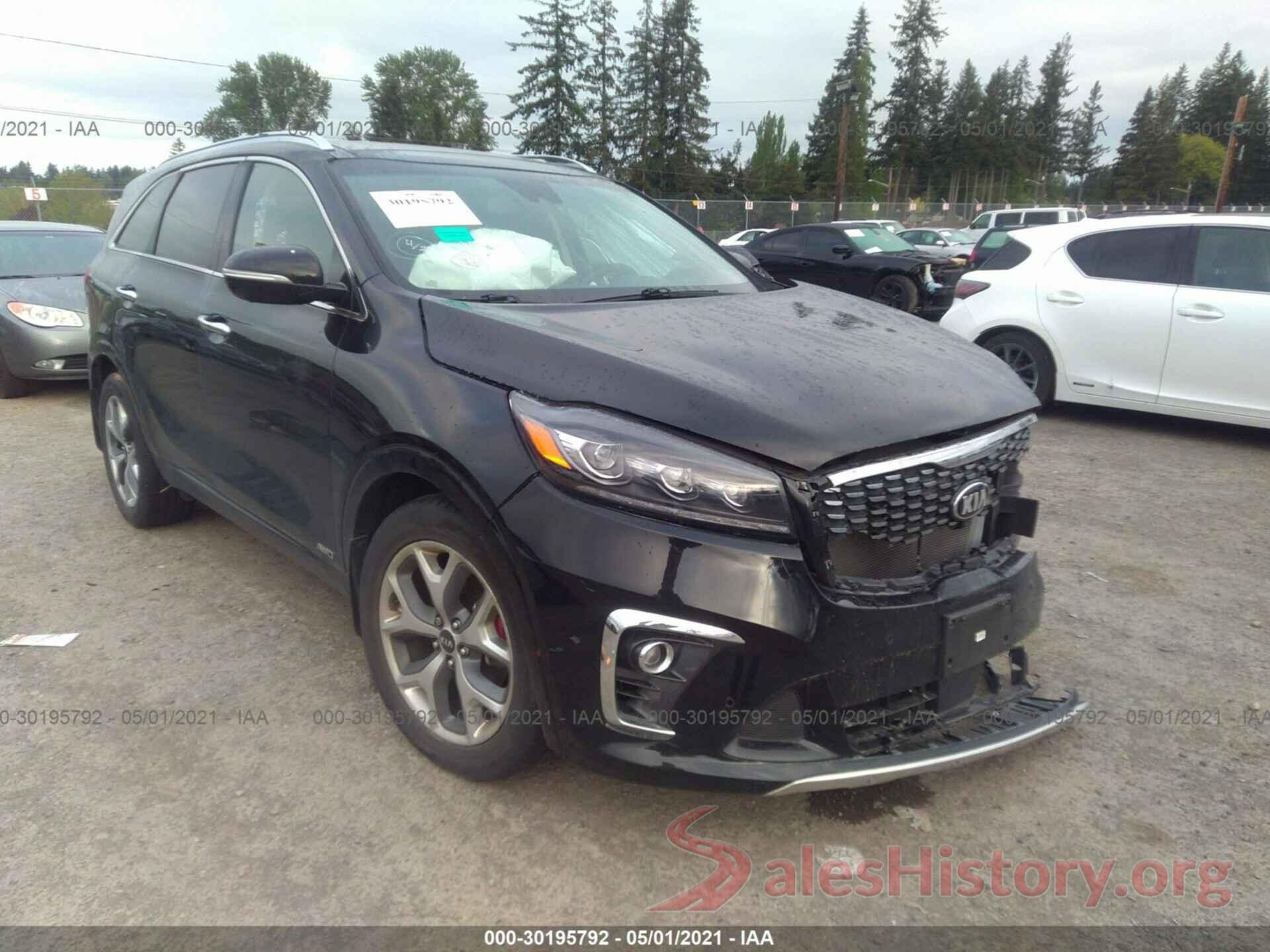 5XYPKDA51KG540819 2019 KIA SORENTO