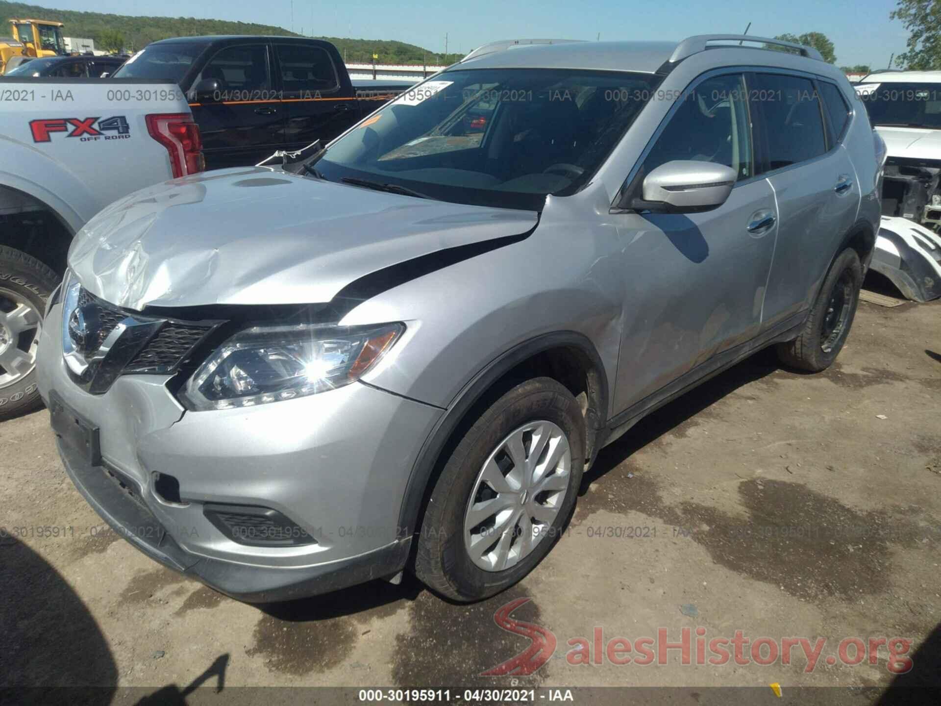 KNMAT2MV9GP644322 2016 NISSAN ROGUE