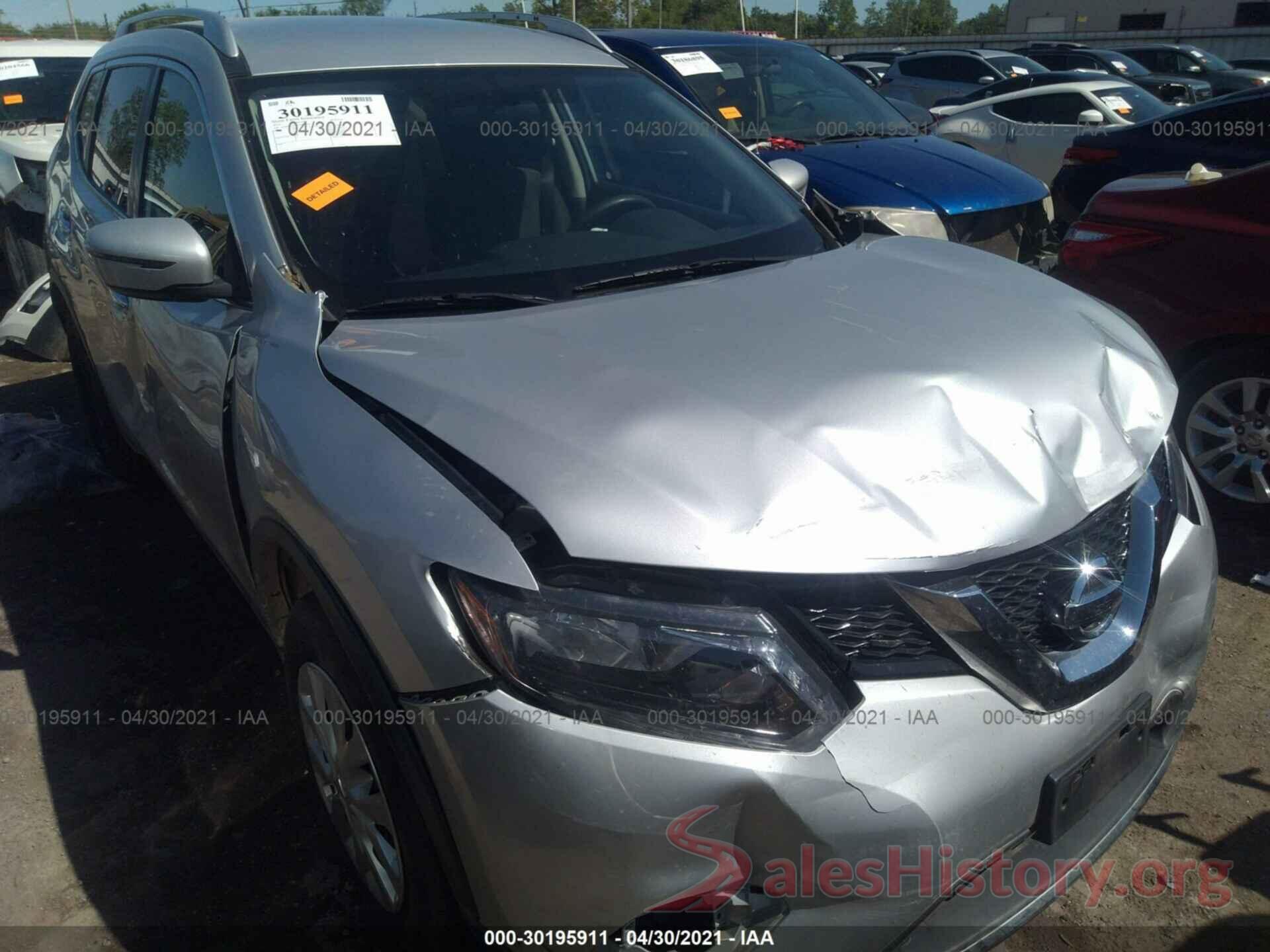 KNMAT2MV9GP644322 2016 NISSAN ROGUE