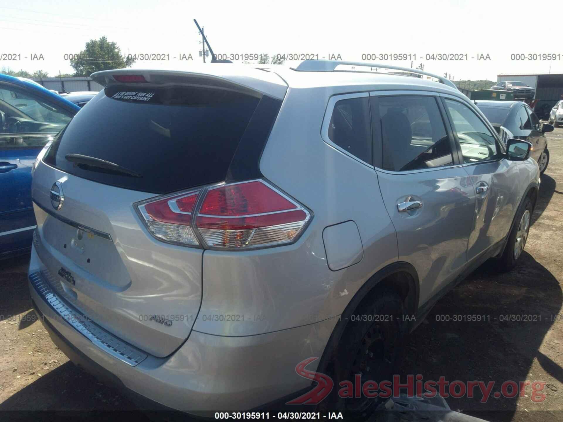 KNMAT2MV9GP644322 2016 NISSAN ROGUE