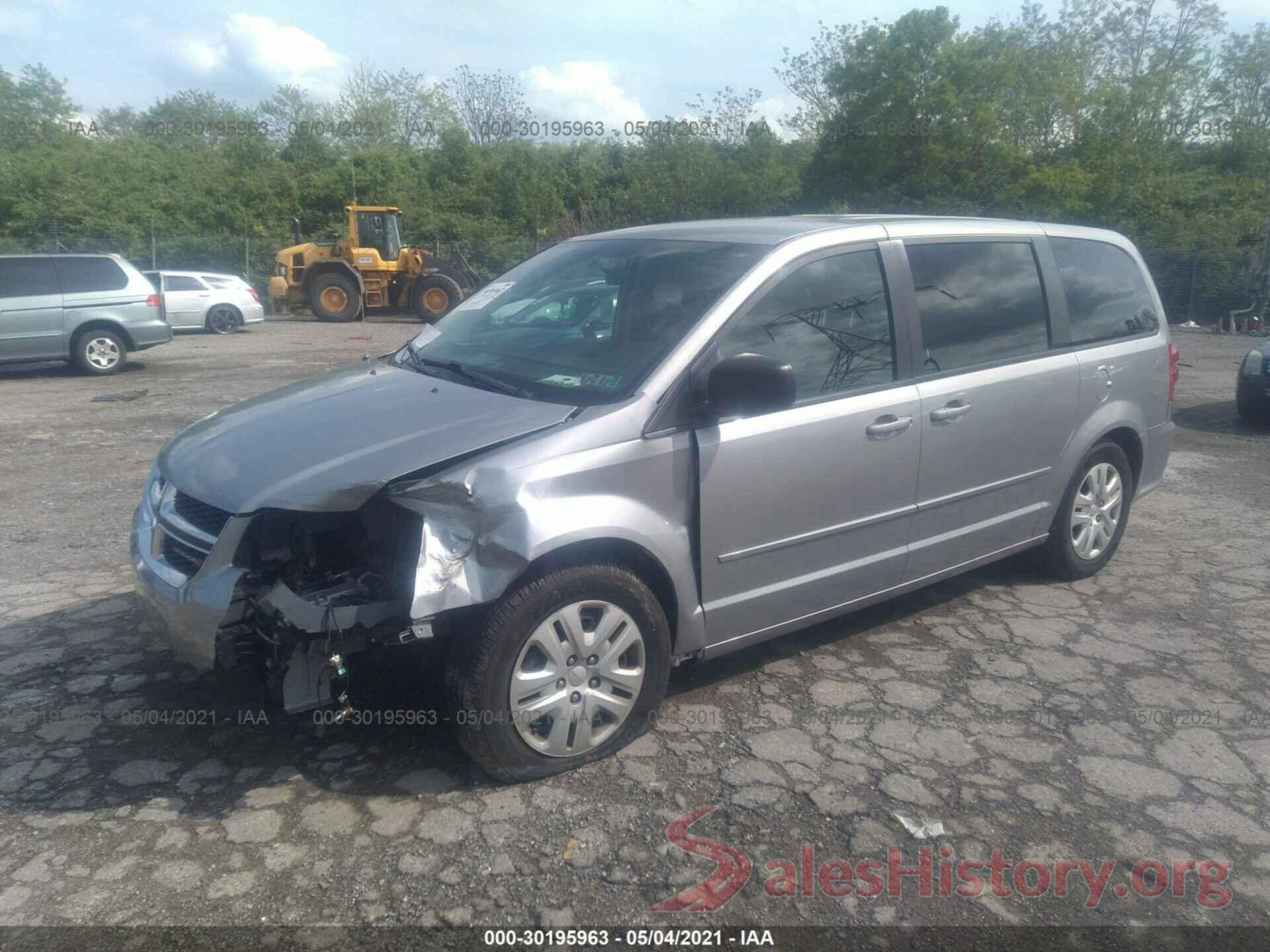 2C4RDGBG8HR660836 2017 DODGE GRAND CARAVAN