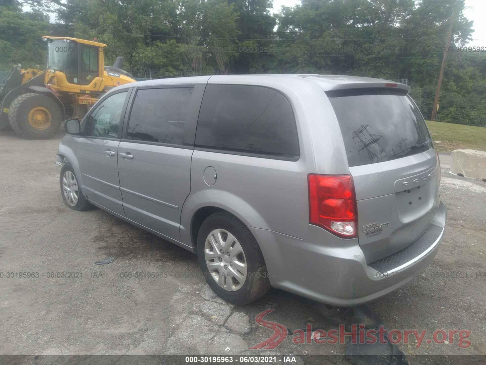 2C4RDGBG8HR660836 2017 DODGE GRAND CARAVAN