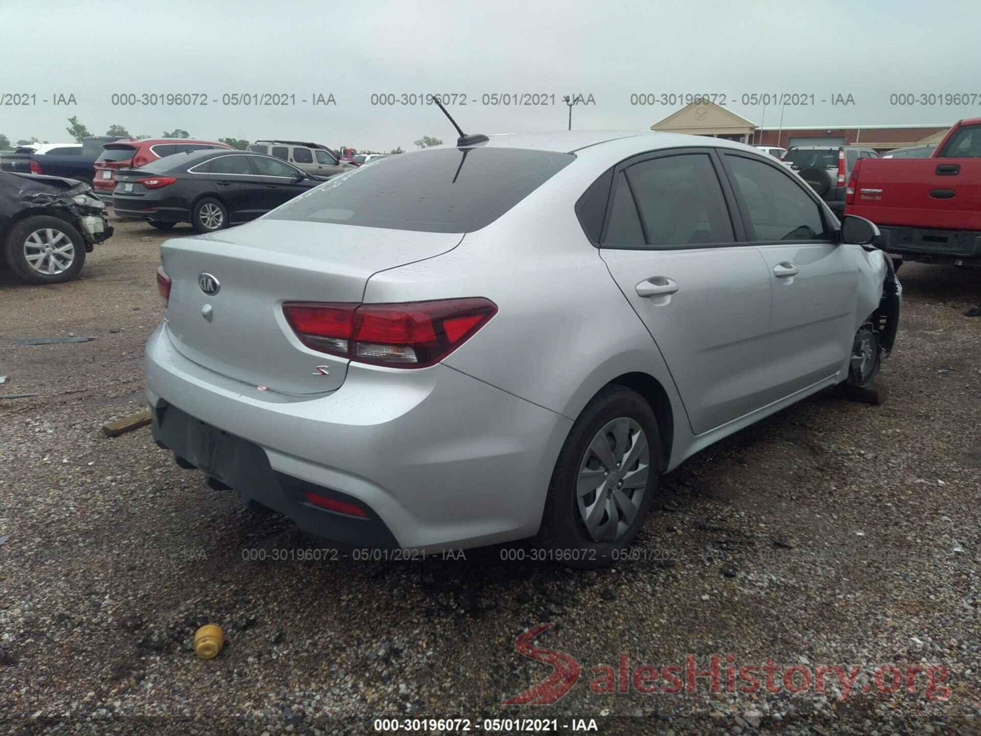 3KPA24AB1KE253828 2019 KIA RIO