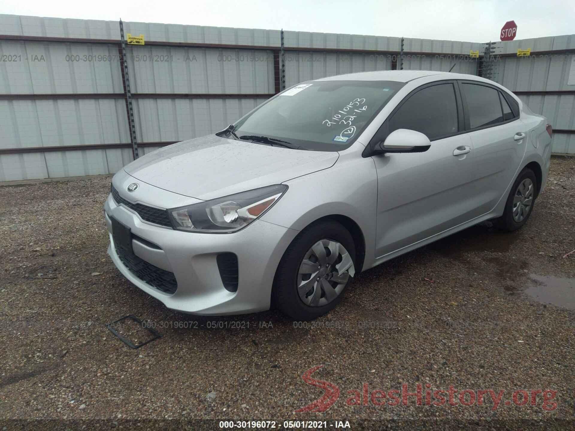 3KPA24AB1KE253828 2019 KIA RIO