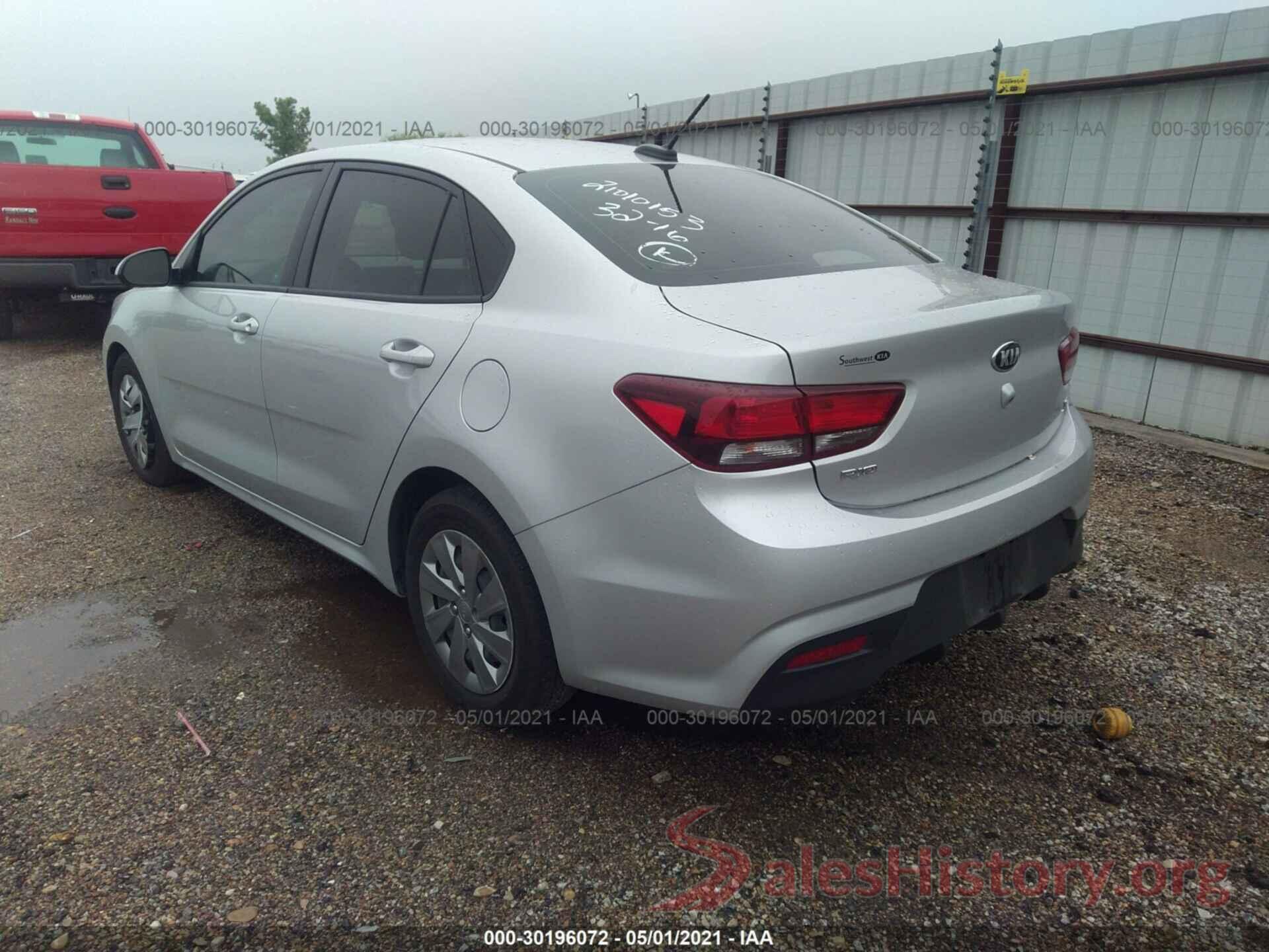 3KPA24AB1KE253828 2019 KIA RIO