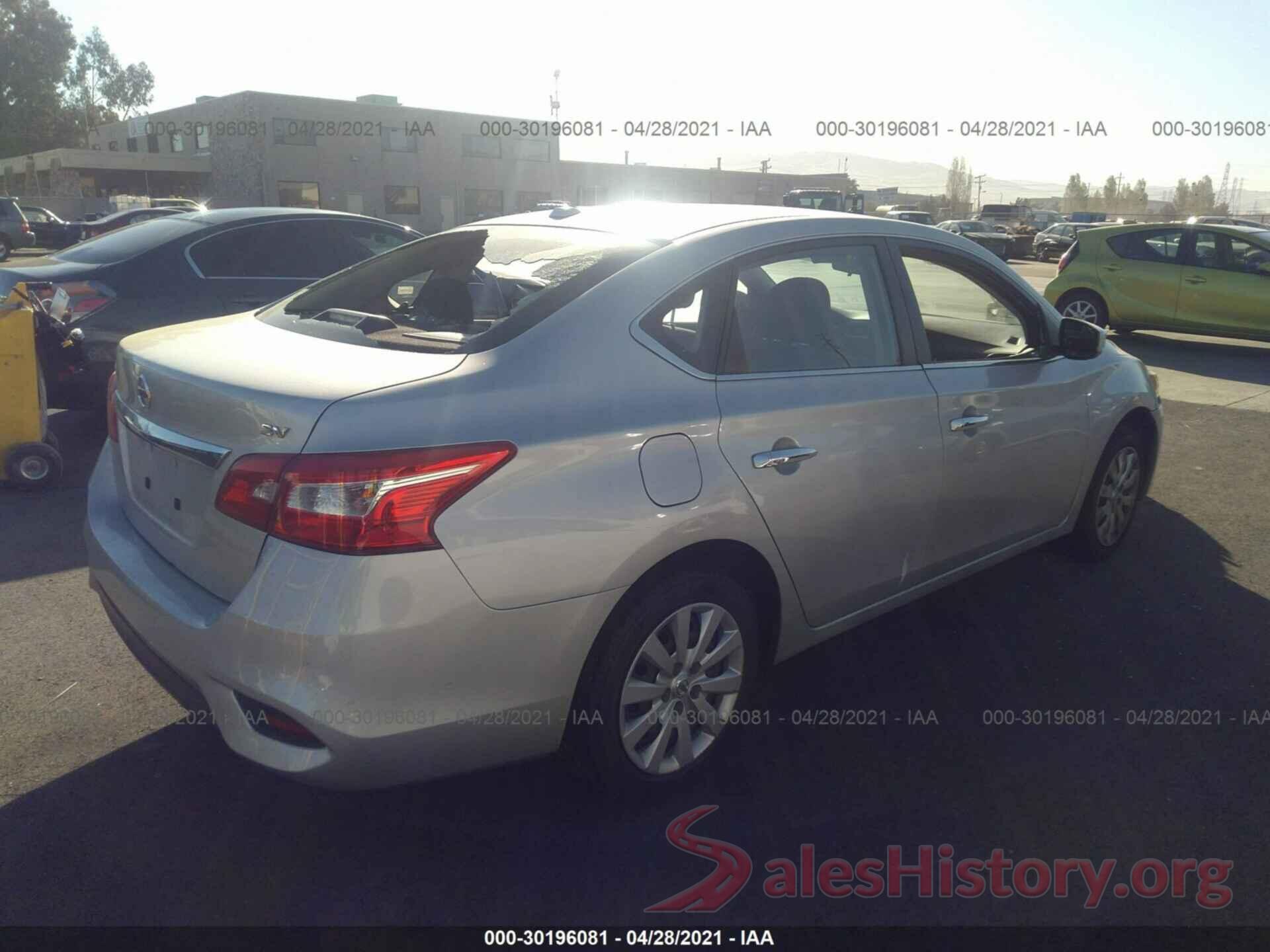 3N1AB7AP1GY245198 2016 NISSAN SENTRA