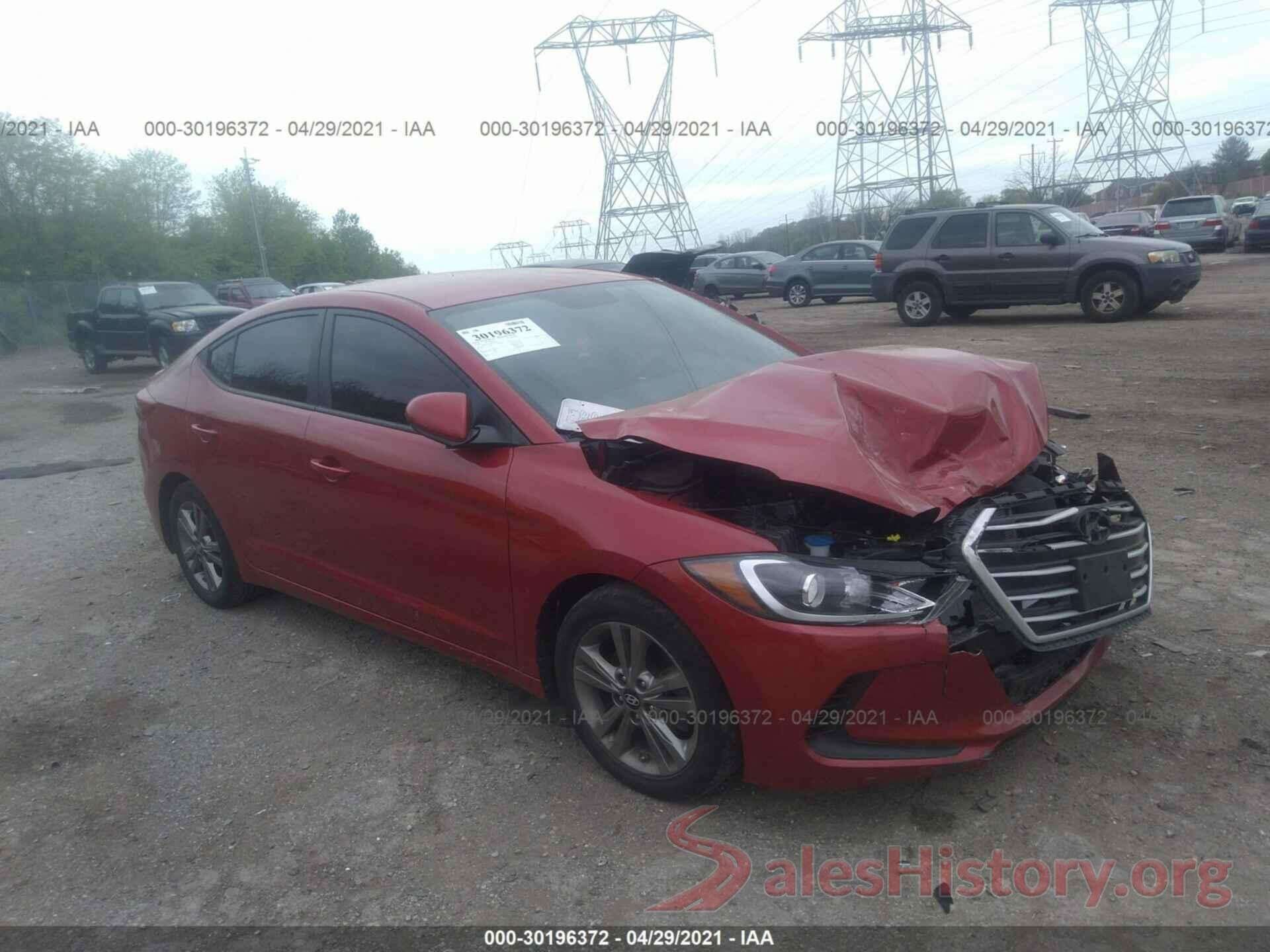 5NPD84LFXJH364979 2018 HYUNDAI ELANTRA