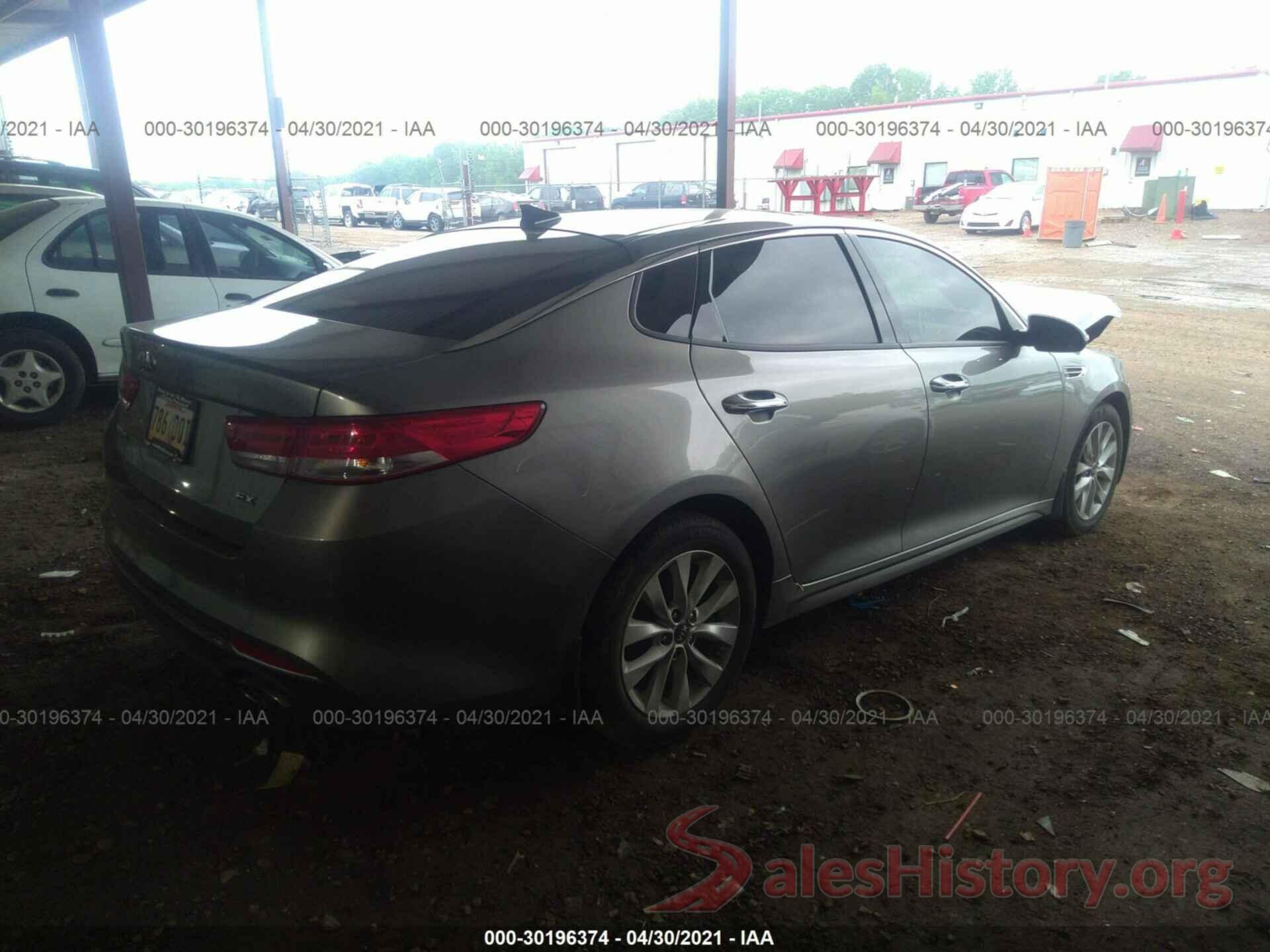 5XXGU4L36GG107207 2016 KIA OPTIMA