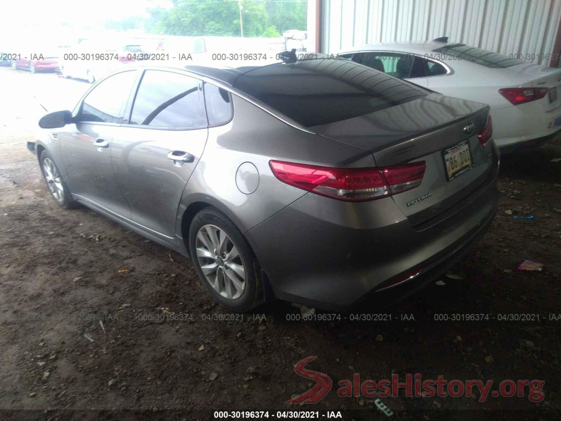 5XXGU4L36GG107207 2016 KIA OPTIMA