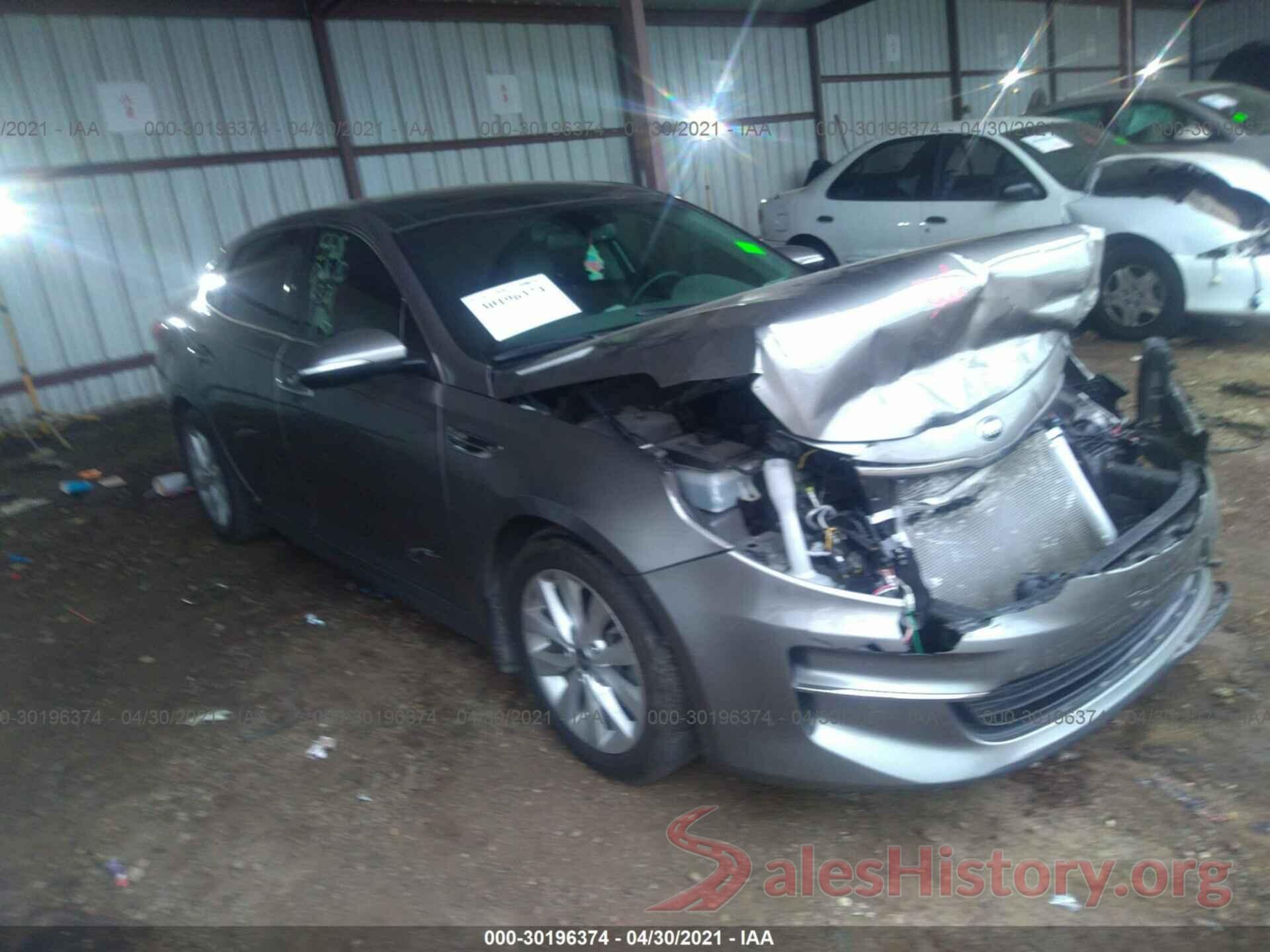 5XXGU4L36GG107207 2016 KIA OPTIMA