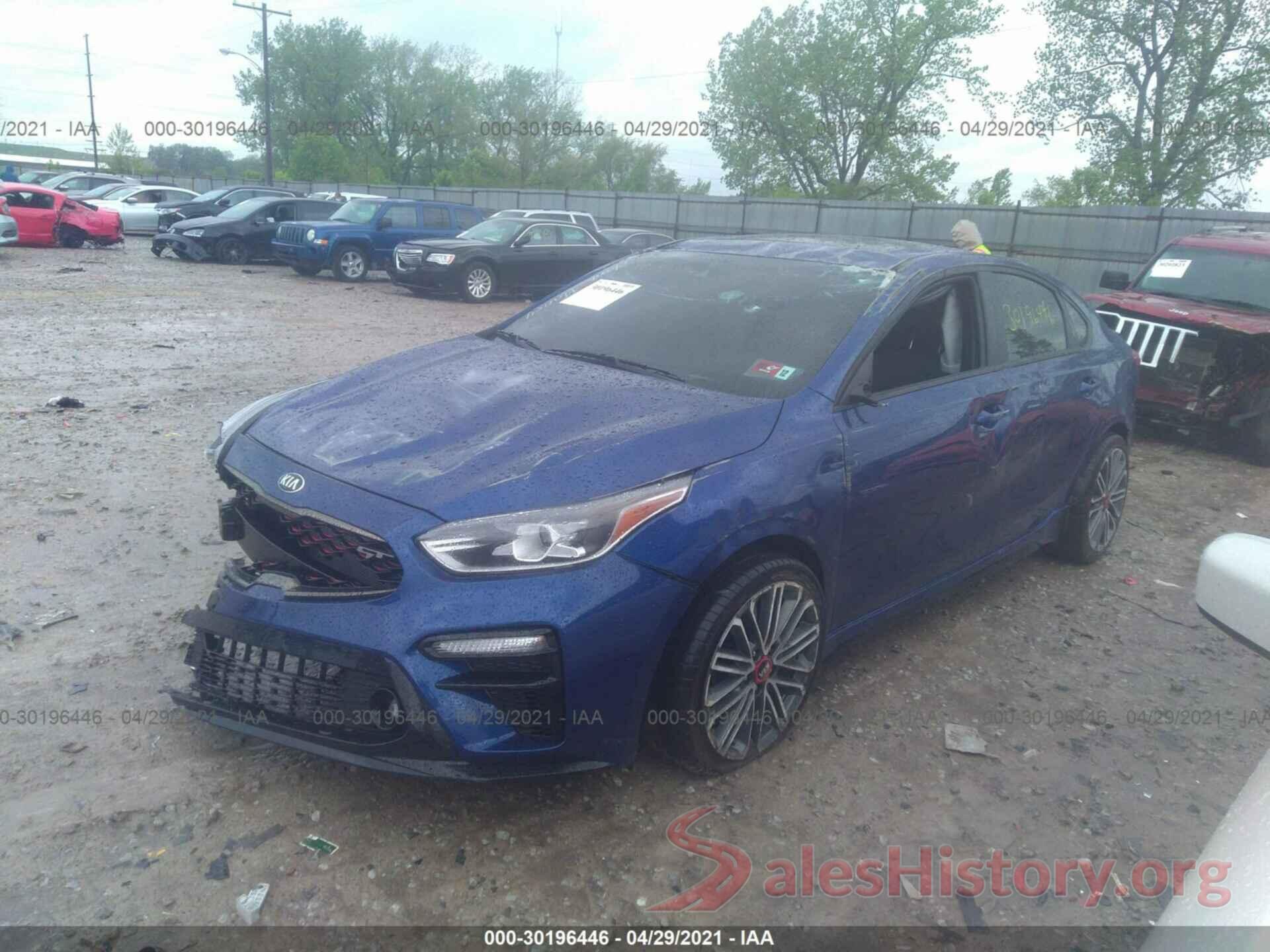 3KPF44AC3ME288723 2021 KIA FORTE