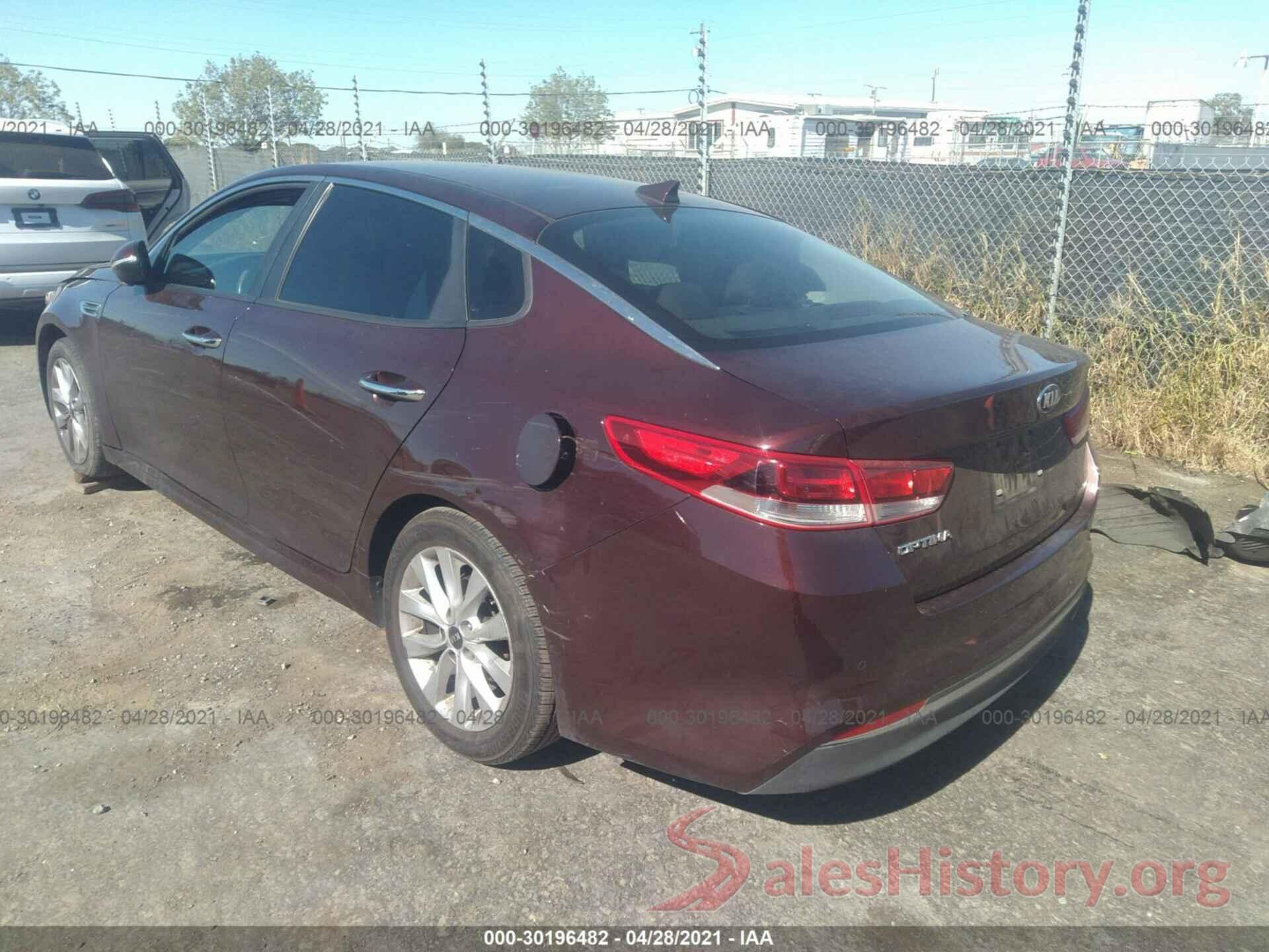 5XXGT4L31JG273743 2018 KIA OPTIMA