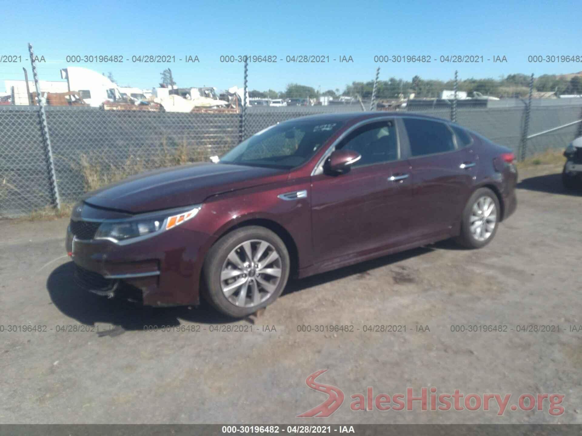 5XXGT4L31JG273743 2018 KIA OPTIMA