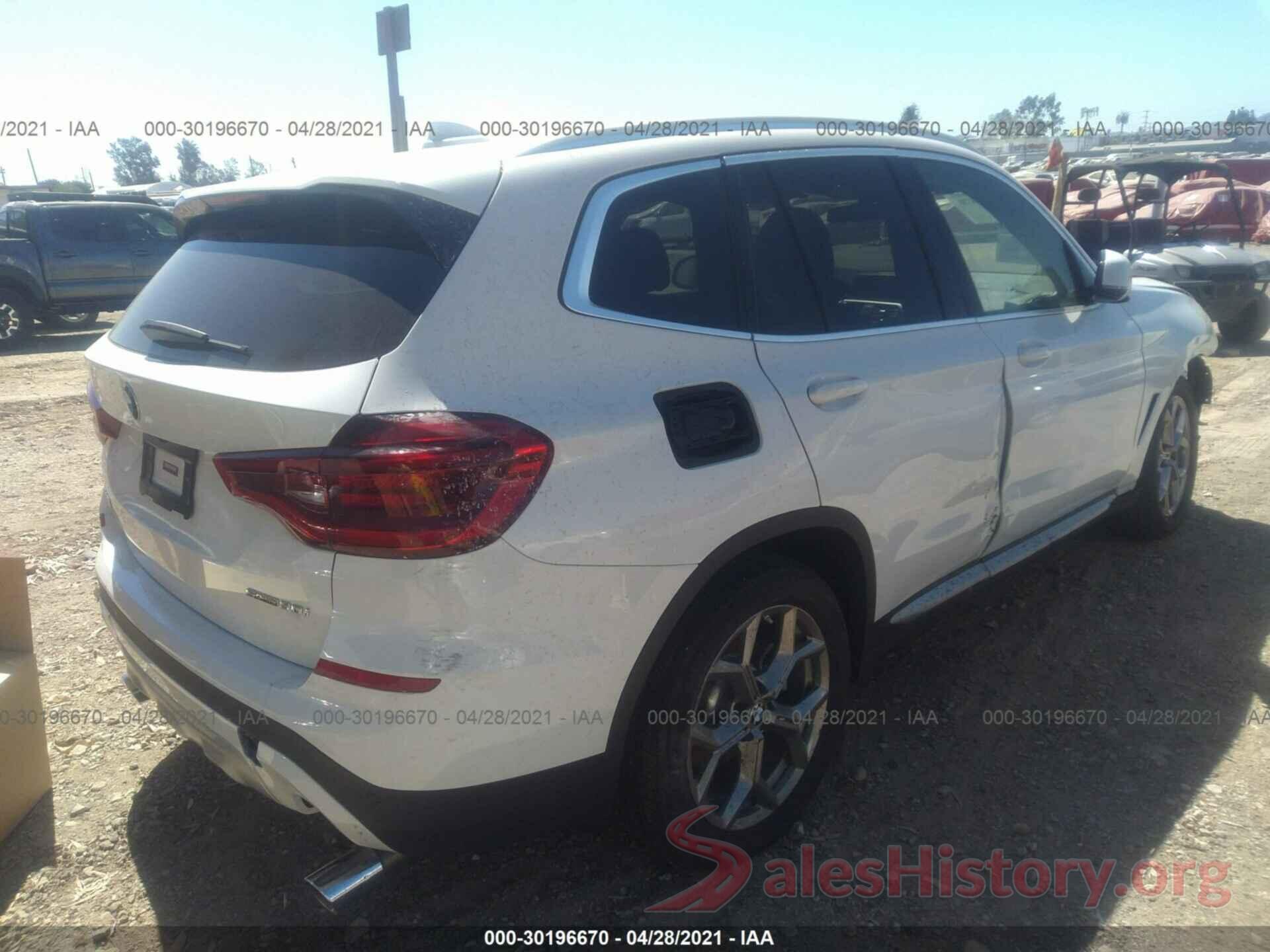 5UXTY3C0XL9D41121 2020 BMW X3