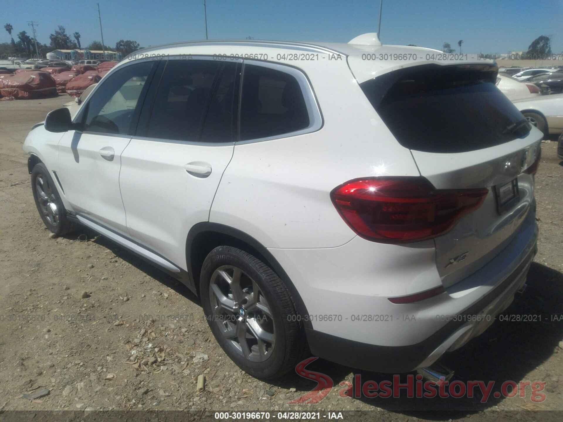 5UXTY3C0XL9D41121 2020 BMW X3