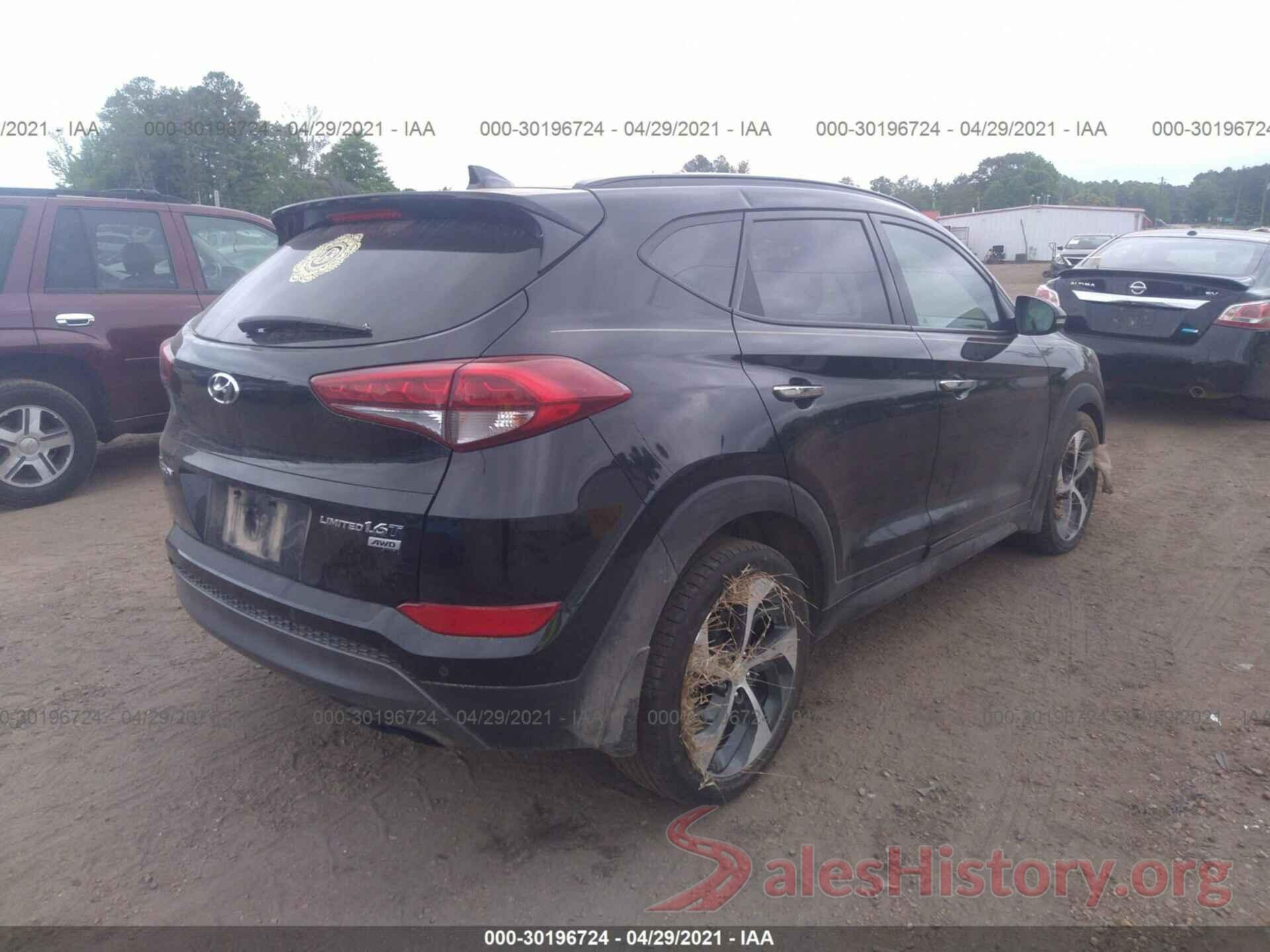 KM8J3CA28GU107017 2016 HYUNDAI TUCSON